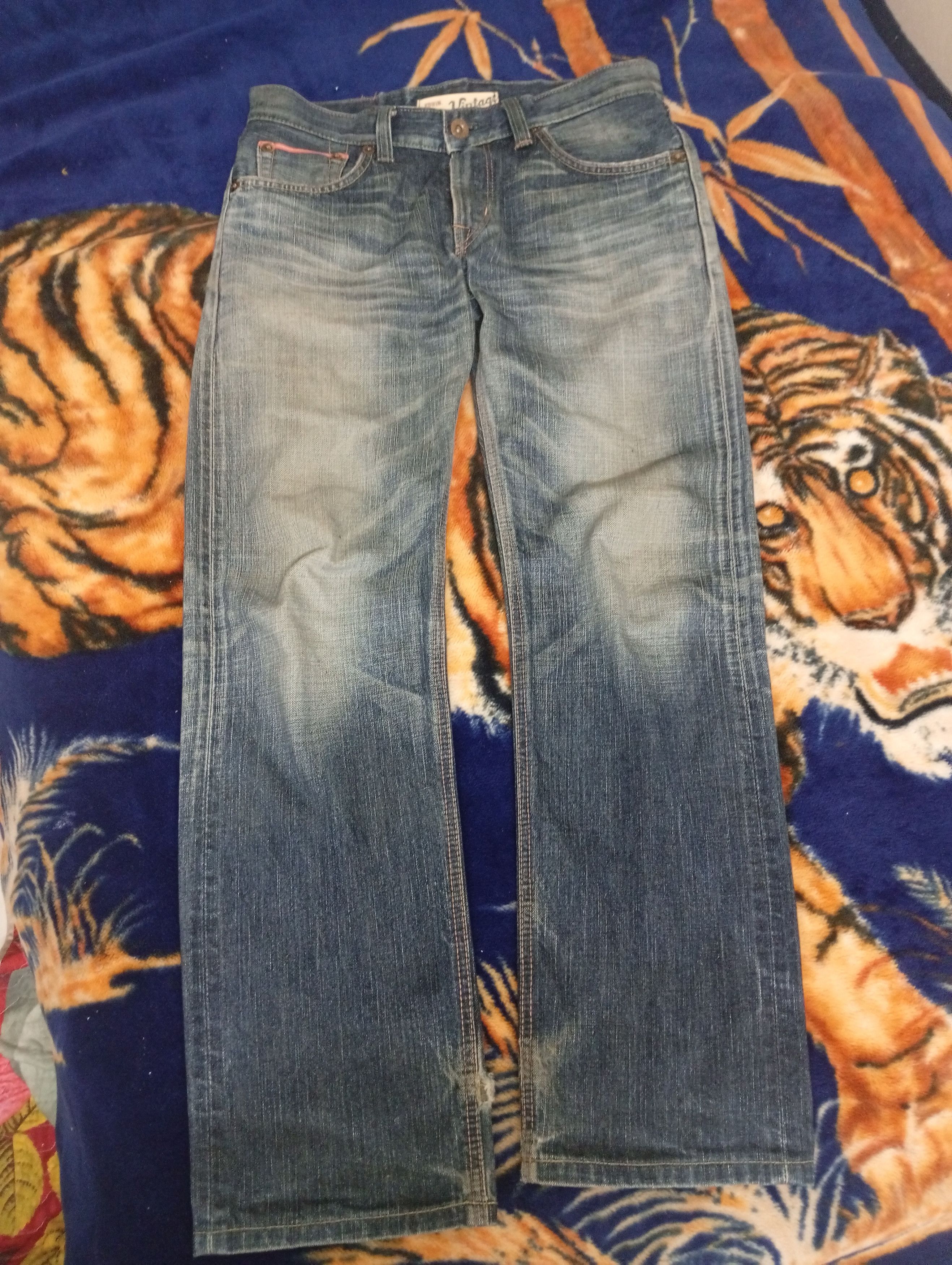 Edwin Edwin Selvedge jeans X vintage X japan brand Size US 33 - 1 Thumbnail