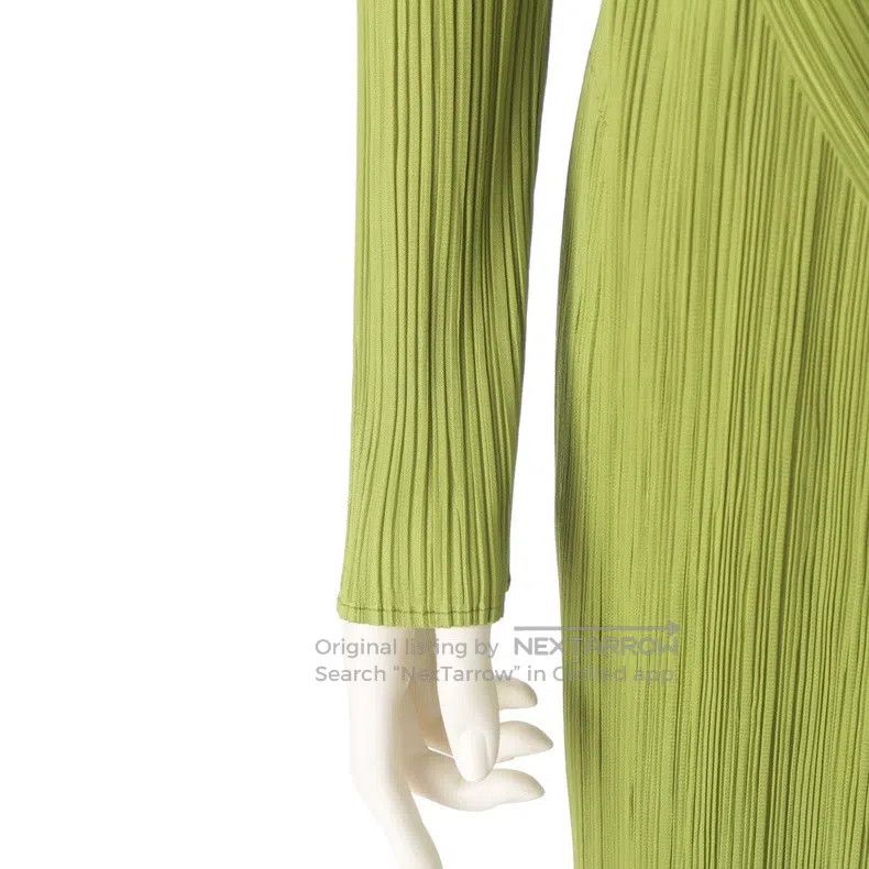 Issey Miyake Issey Miyake Green Coat Size M / US 6-8 / IT 42-44 - 5 Thumbnail