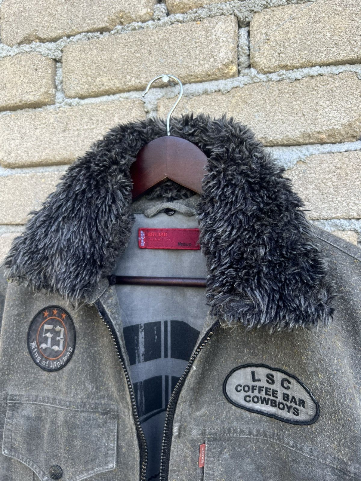 Levi's Levi's Red Tab Zipper Jacket Patches Skull Size US M / EU 48-50 / 2 - 8 Thumbnail