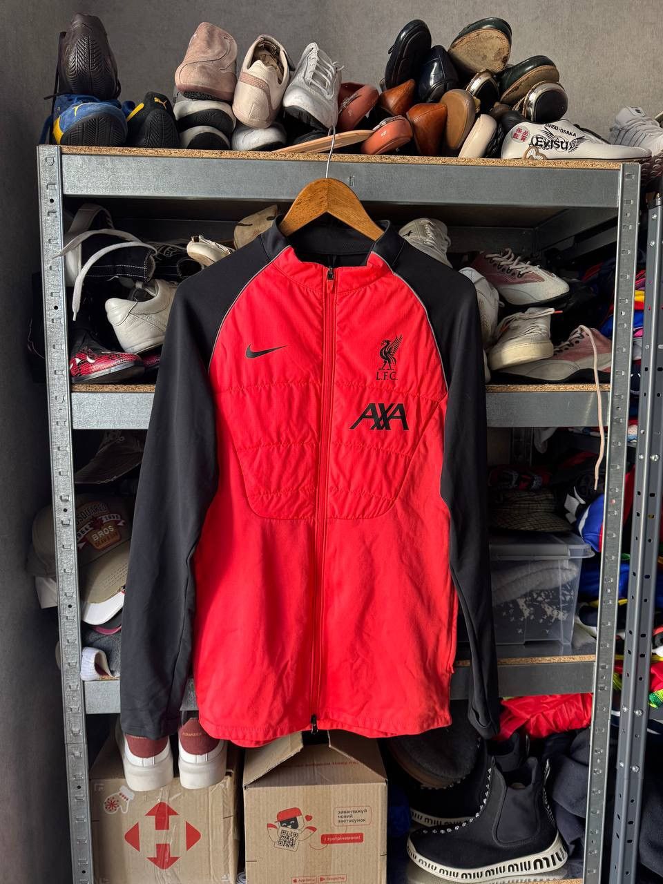Nike LIVERPOOL NIKE 2020-2021 FOOTBALL TRAINING JACKET DRILL TOP Size US S / EU 44-46 / 1 - 3 Thumbnail