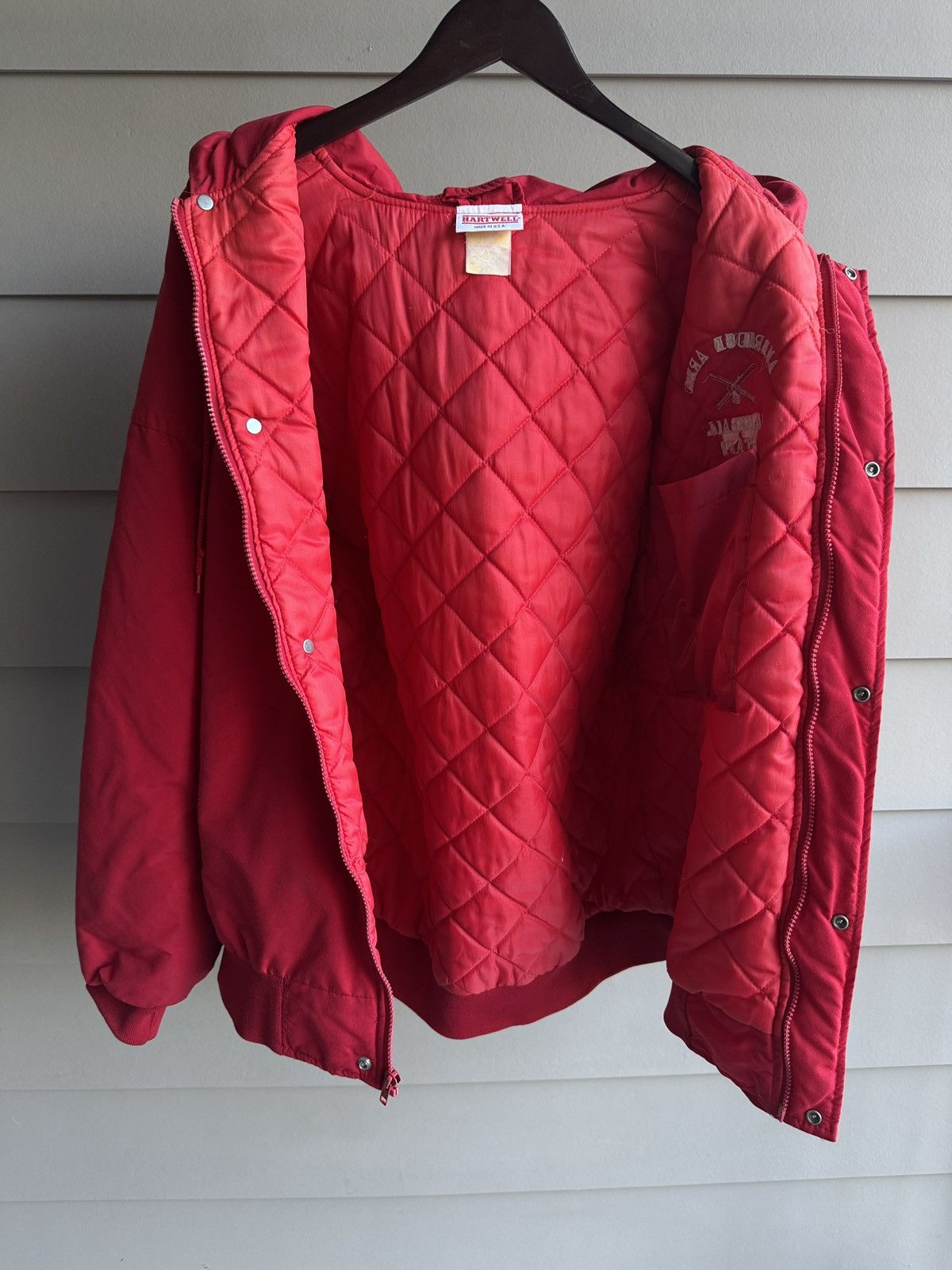 MLB Vintage Baseball Hooded puffer jacket “Coach O” XL USA made Size US XL / EU 56 / 4 - 2 Thumbnail