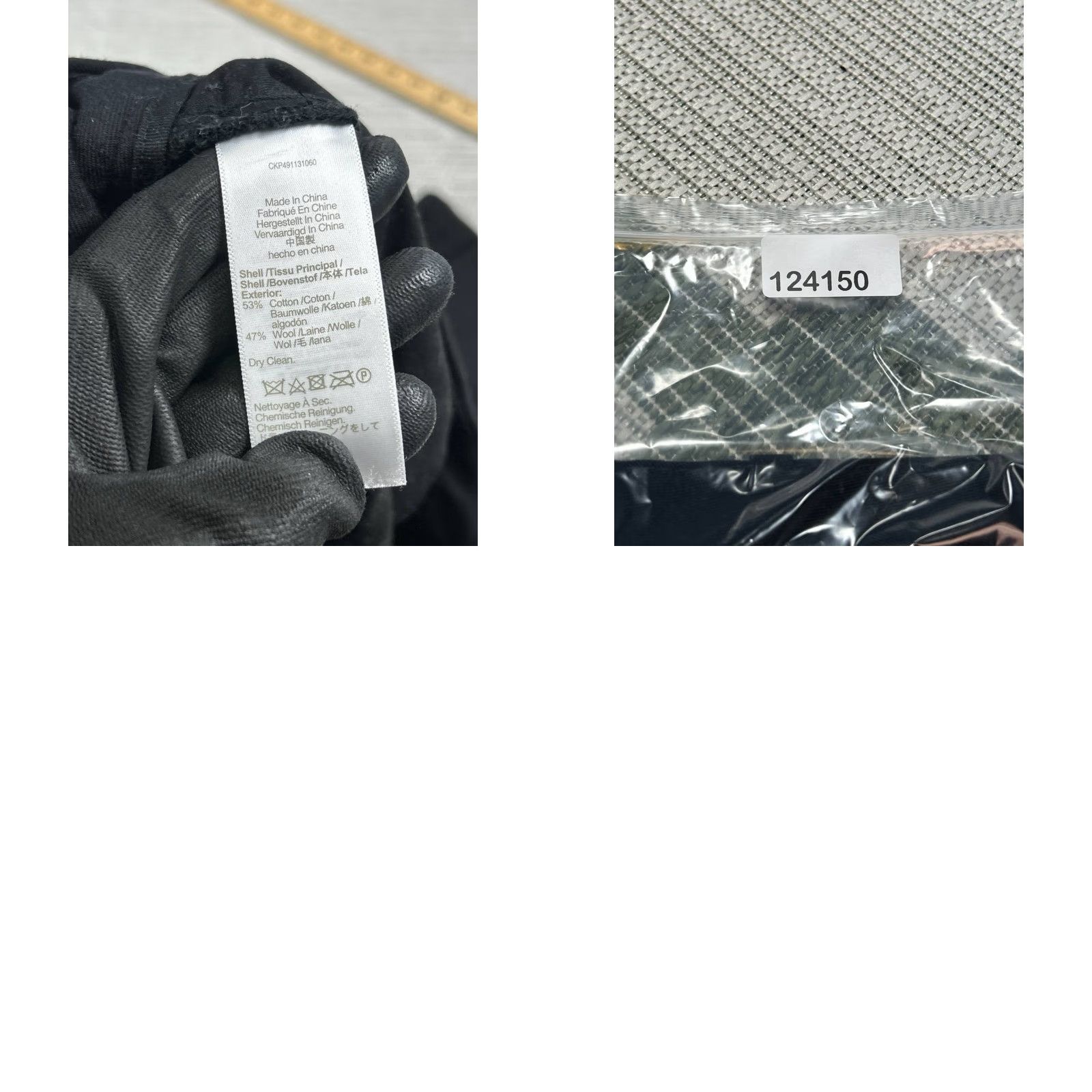 Madewell Madewell Pants Womens 30 Black Canvas Cotton Mid Rise Straight Leg Casual Cropped Adjustable? (Oops) Size 30" / US 8 / IT 44 - 8 Thumbnail
