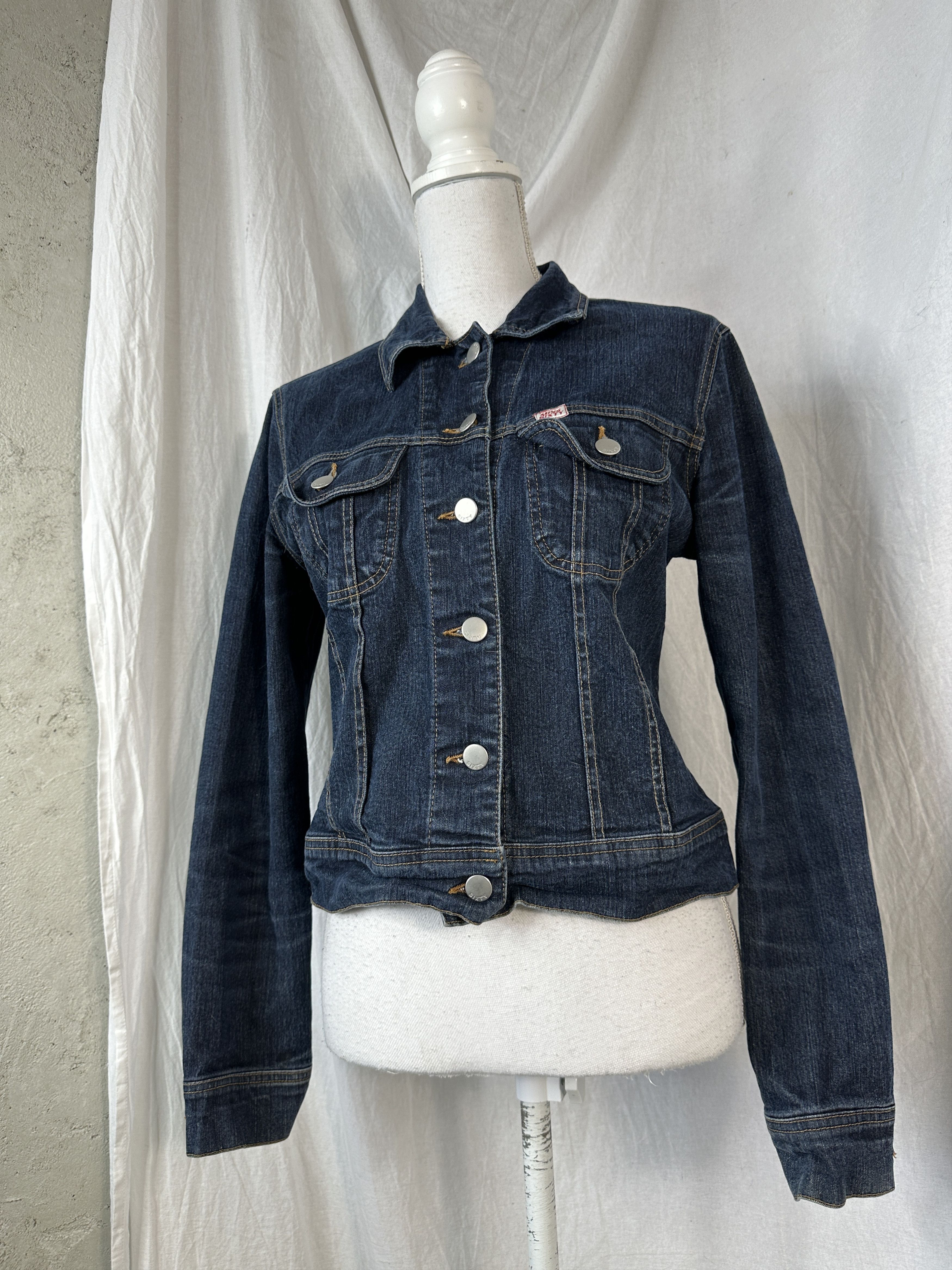 Miss Sixty × Vintage Vintage Casual Miss Sixty Fitted Denim Y2K Jacket Size M / US 6-8 / IT 42-44 - 1 Thumbnail