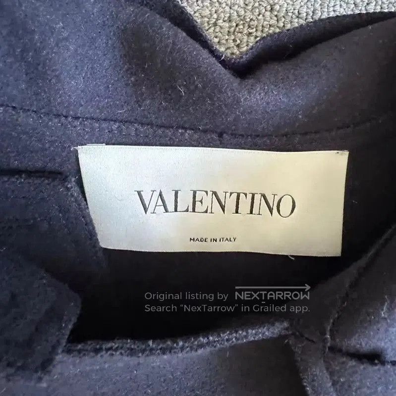 Valentino Valentino Women’s Wool Coat in Navy Blue . Size M / US 6-8 / IT 42-44 - 3 Thumbnail