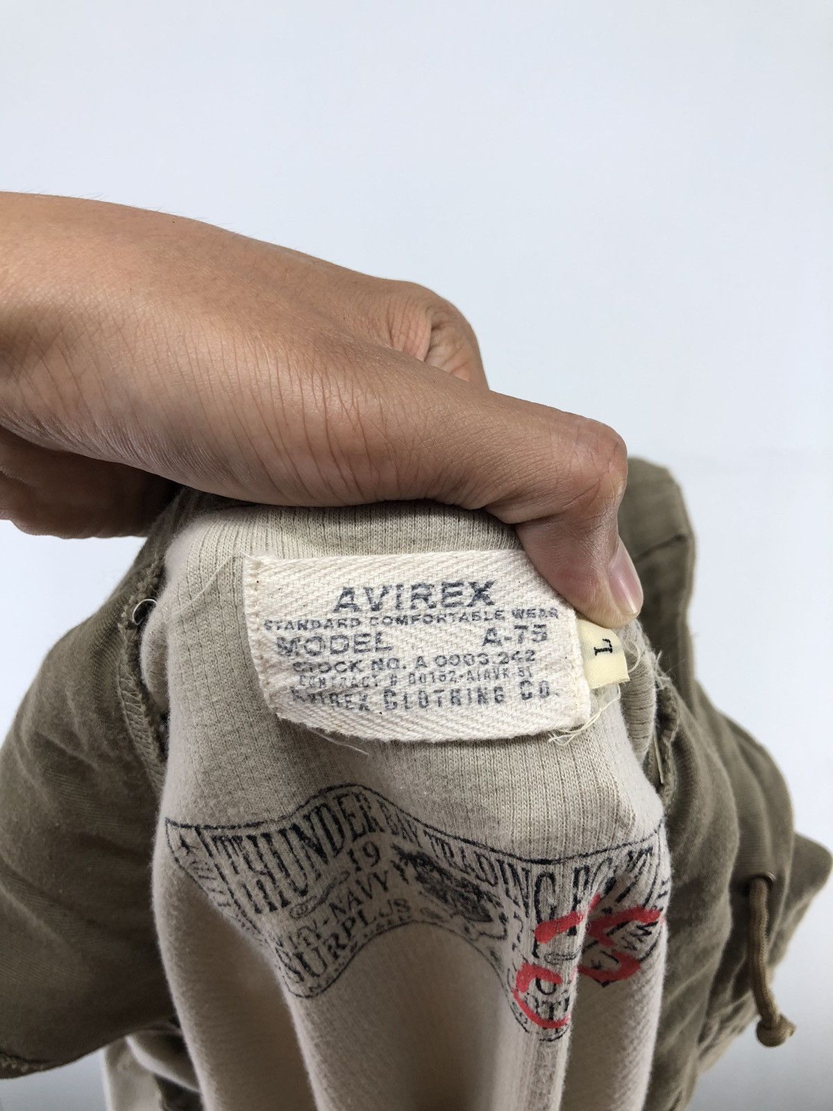 Avirex Vintage Avirex Military Blouson Model A-75 Flight Jacket Size US L / EU 52-54 / 3 - 21 Thumbnail