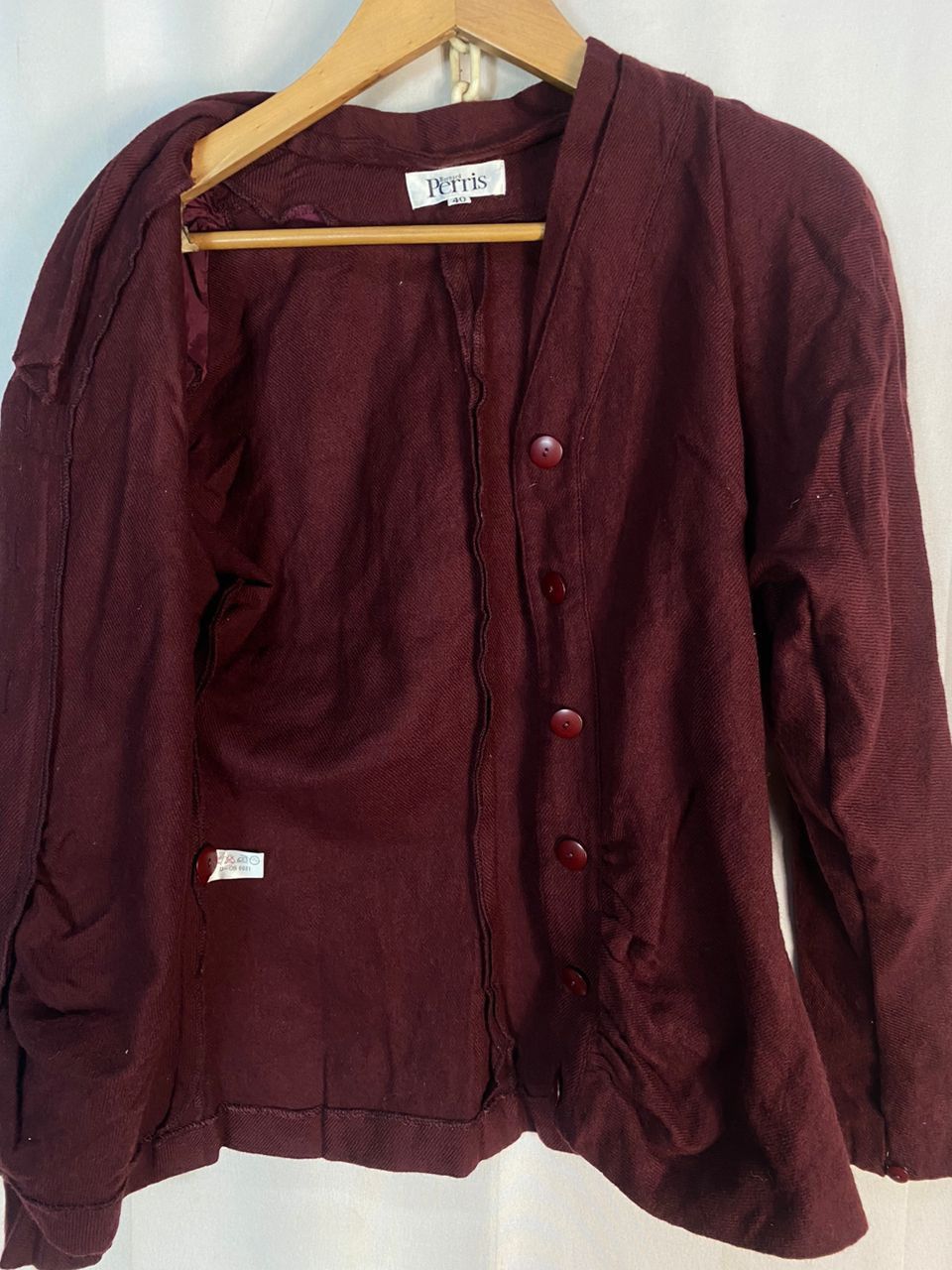 Designer × Vintage Vintage Bernard perris button up blouse shirt Size XS / US 0-2 / IT 36-38 - 4 Thumbnail