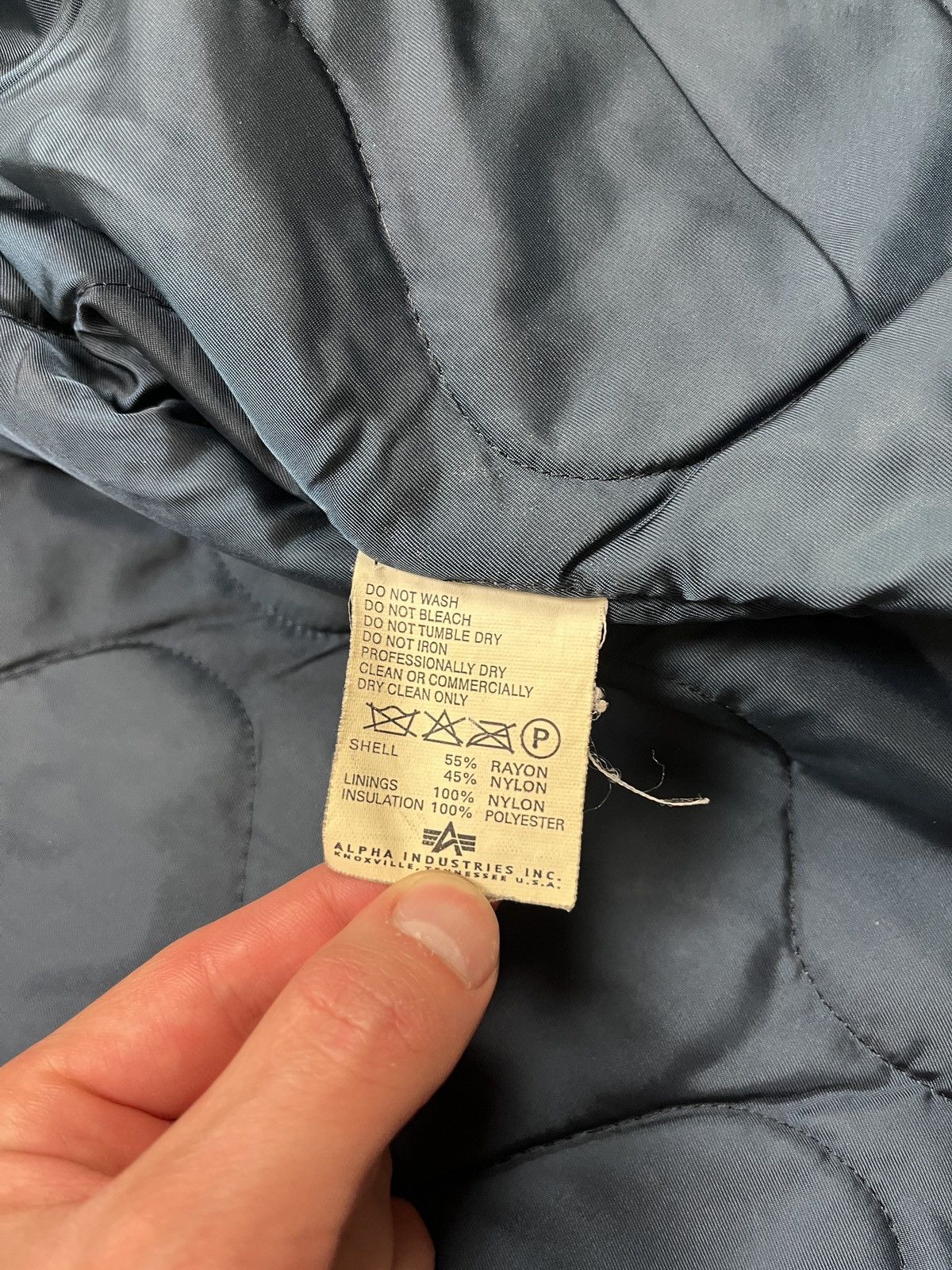 Alpha Industries × Vintage Vintage Alpha industries WI-96 Military Bomber Jacket USA Size US M / EU 48-50 / 2 - 14 Thumbnail