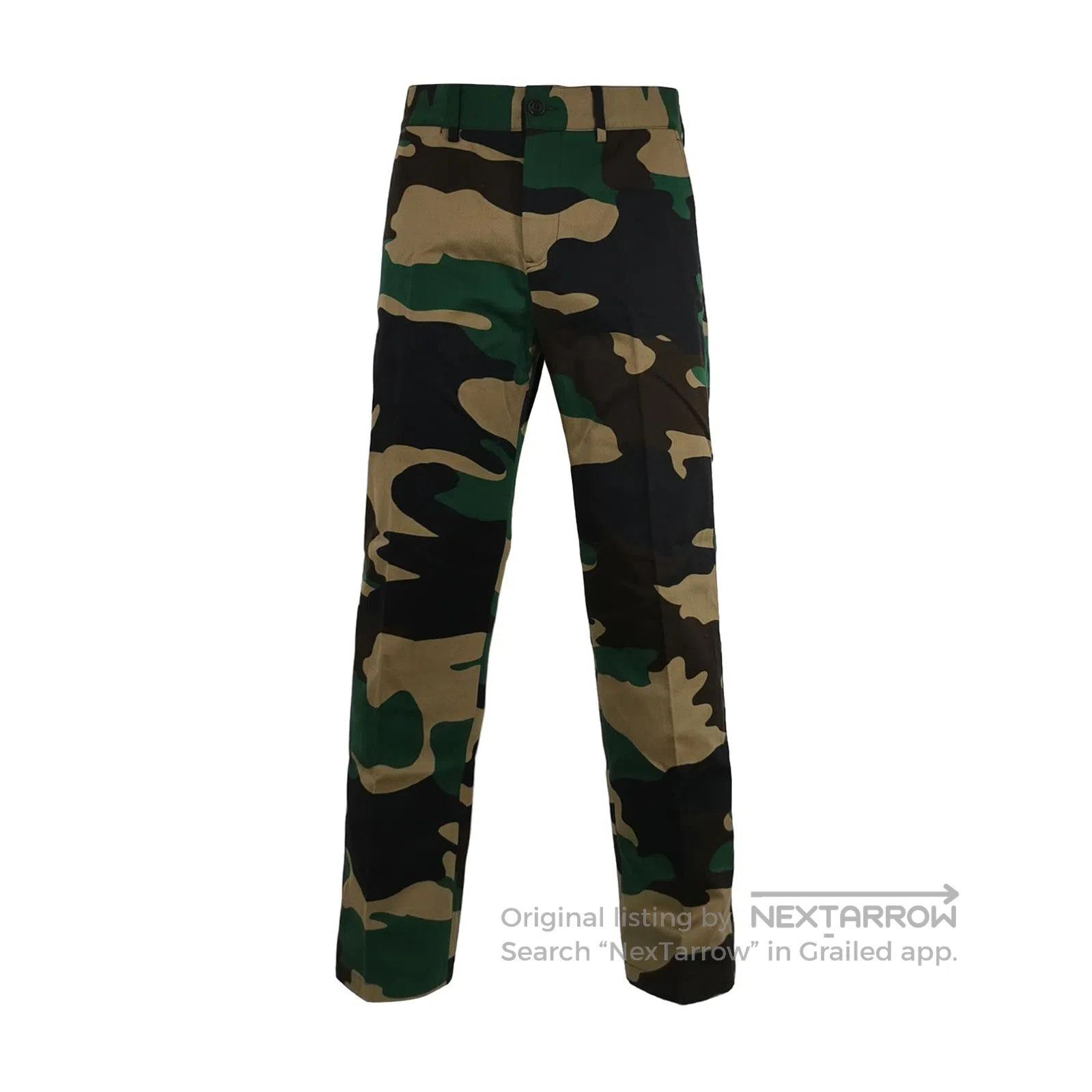 Burberry Burberry Camouflage Cotton Pants Size 42 . Size US 42 / EU 58 - 1 Thumbnail