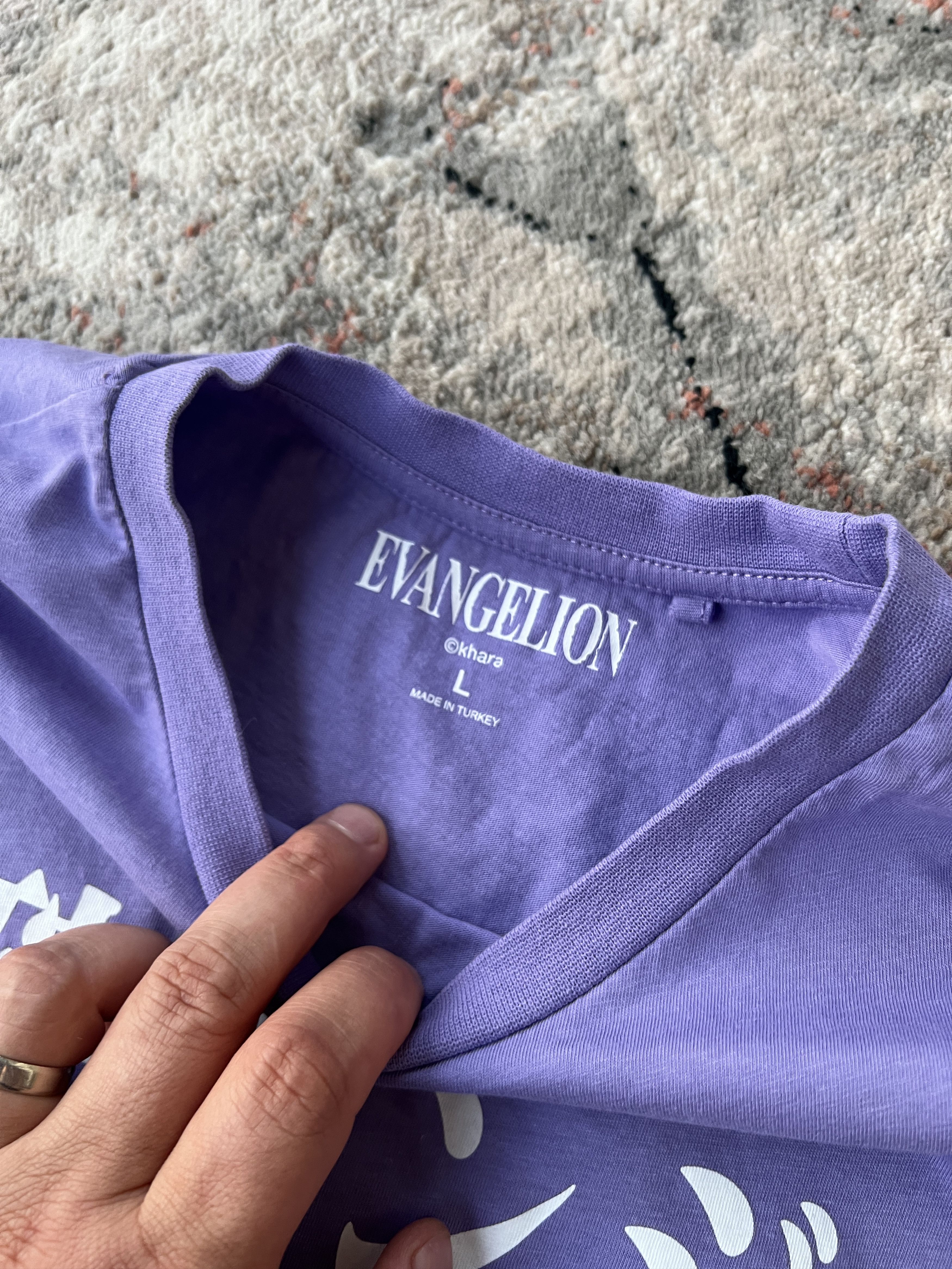Anime Evangelion Tee Size US L / EU 52-54 / 3 - 2 Thumbnail