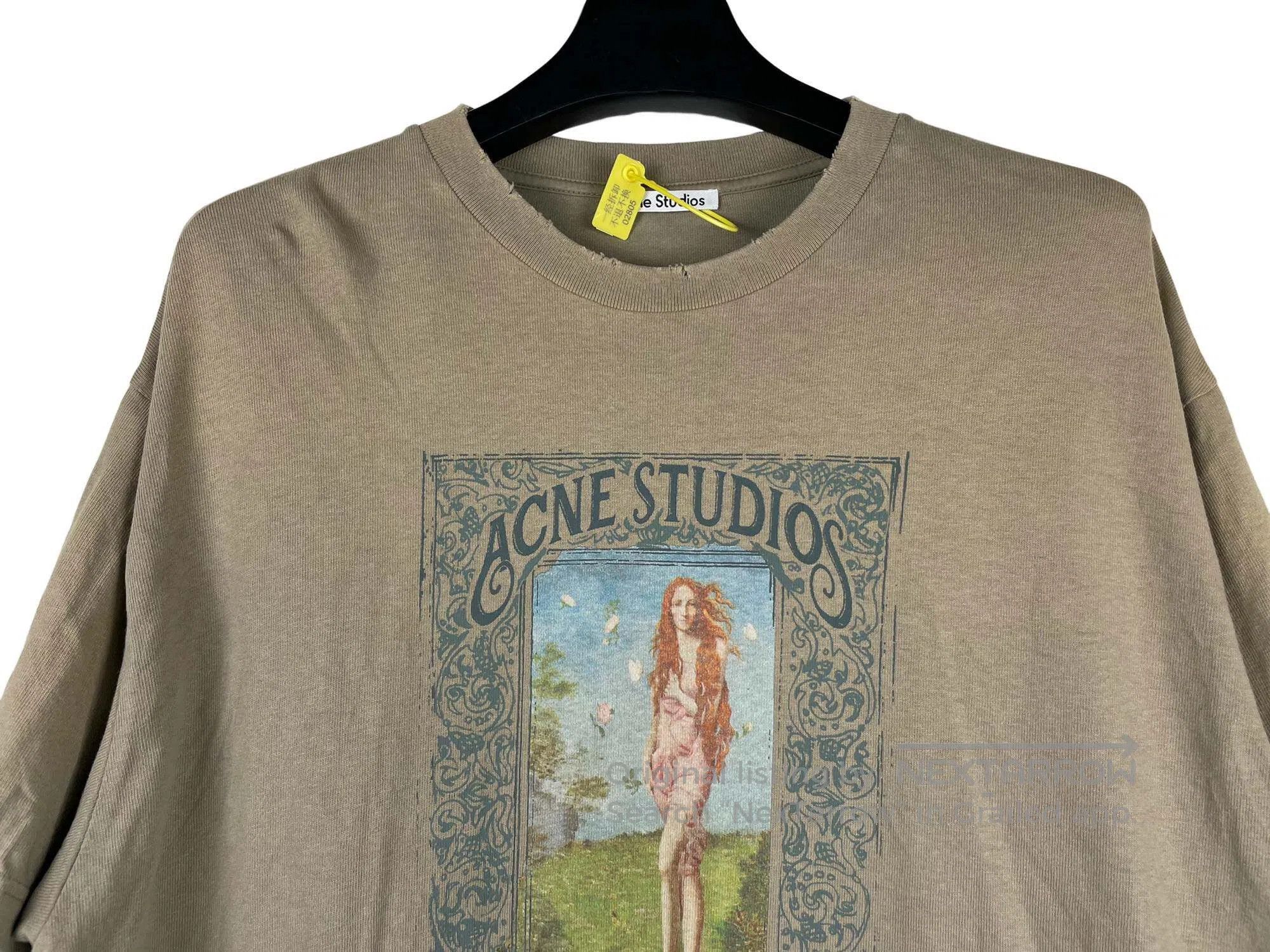 Acne Studios Acne Studios Printed Mesh Sleeve Two-Piece Long Sleeve Size US M / EU 48-50 / 2 - 3 Thumbnail