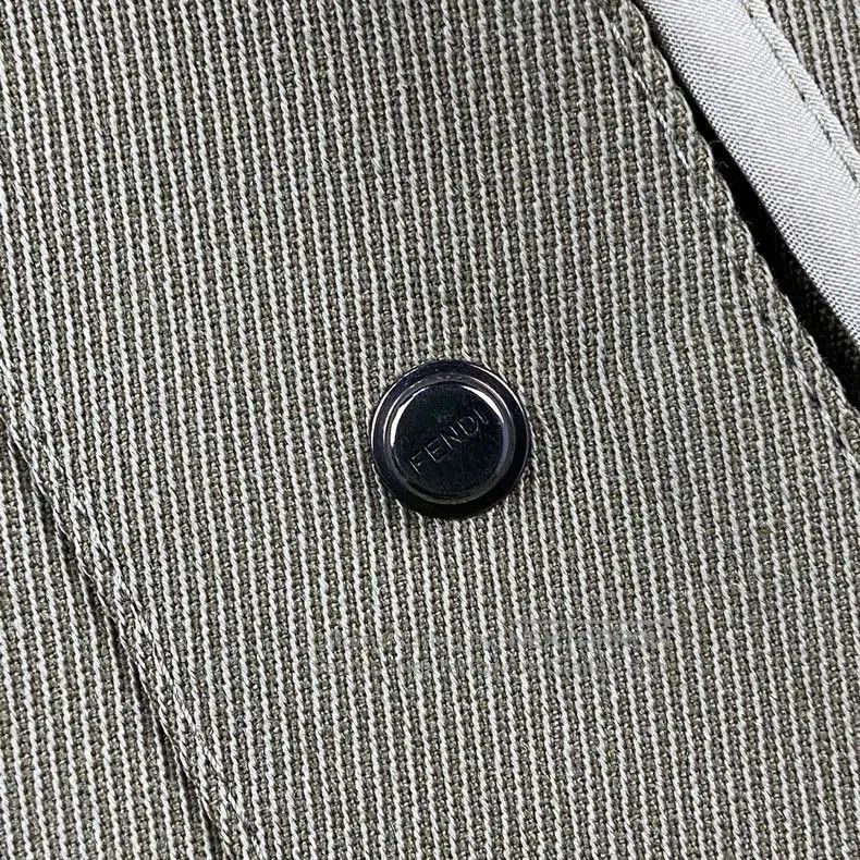 Fendi FENDI Military Green Cargo Jacket. Size US L / EU 52-54 / 3 - 2 Thumbnail
