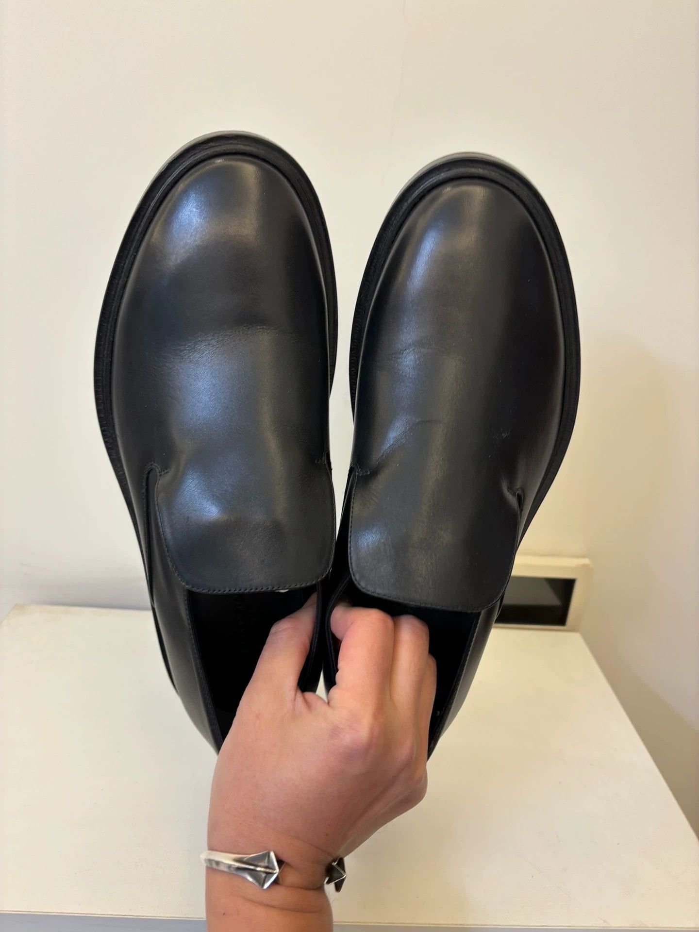 Balenciaga Balenciaga 17FW 1st Runway Leather Shoes 42 (Fits 43) 99% New Size US 9 / EU 42 - 3 Thumbnail