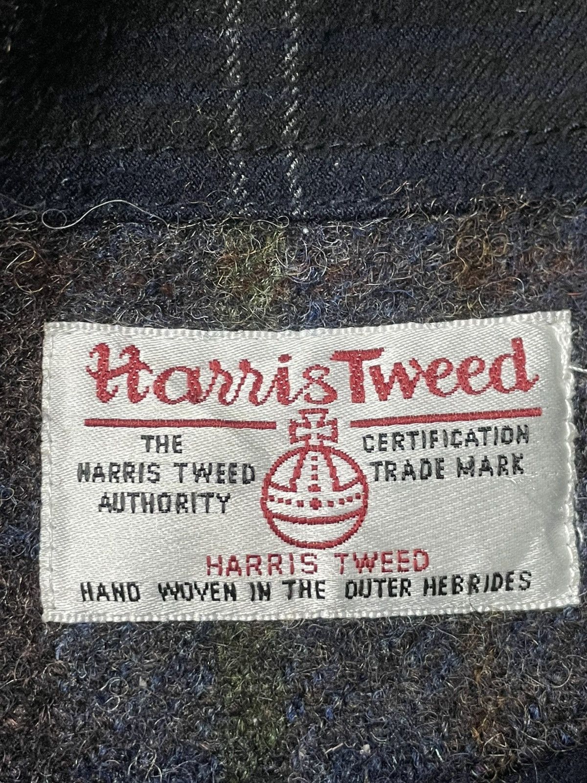 Harris Tweed × Vintage Harris Tweed Brand Checked Trousers (60) Size US 34 / EU 50 - 7 Thumbnail