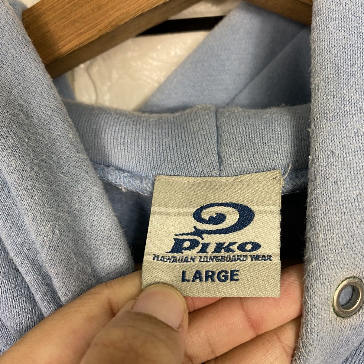 Japanese Brand 📌Vintage Hoodie Pull Over Piko Hawaii big Logo Size US L / EU 52-54 / 3 - 22 Thumbnail