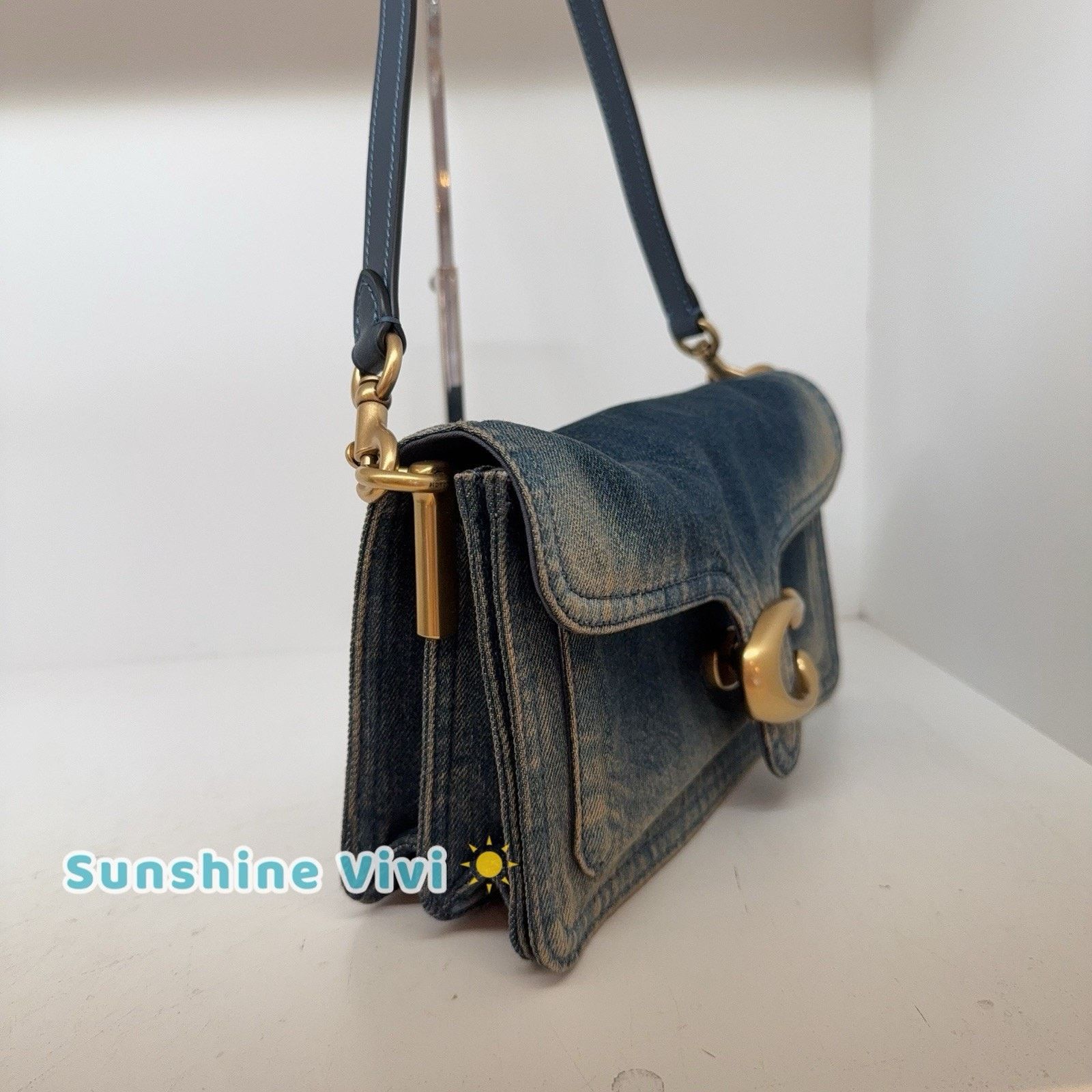 Coach NWT COACH Tabby Shoulder Bag 26 Crossbody CCX32 Dark indigo Size ONE SIZE - 2 Thumbnail