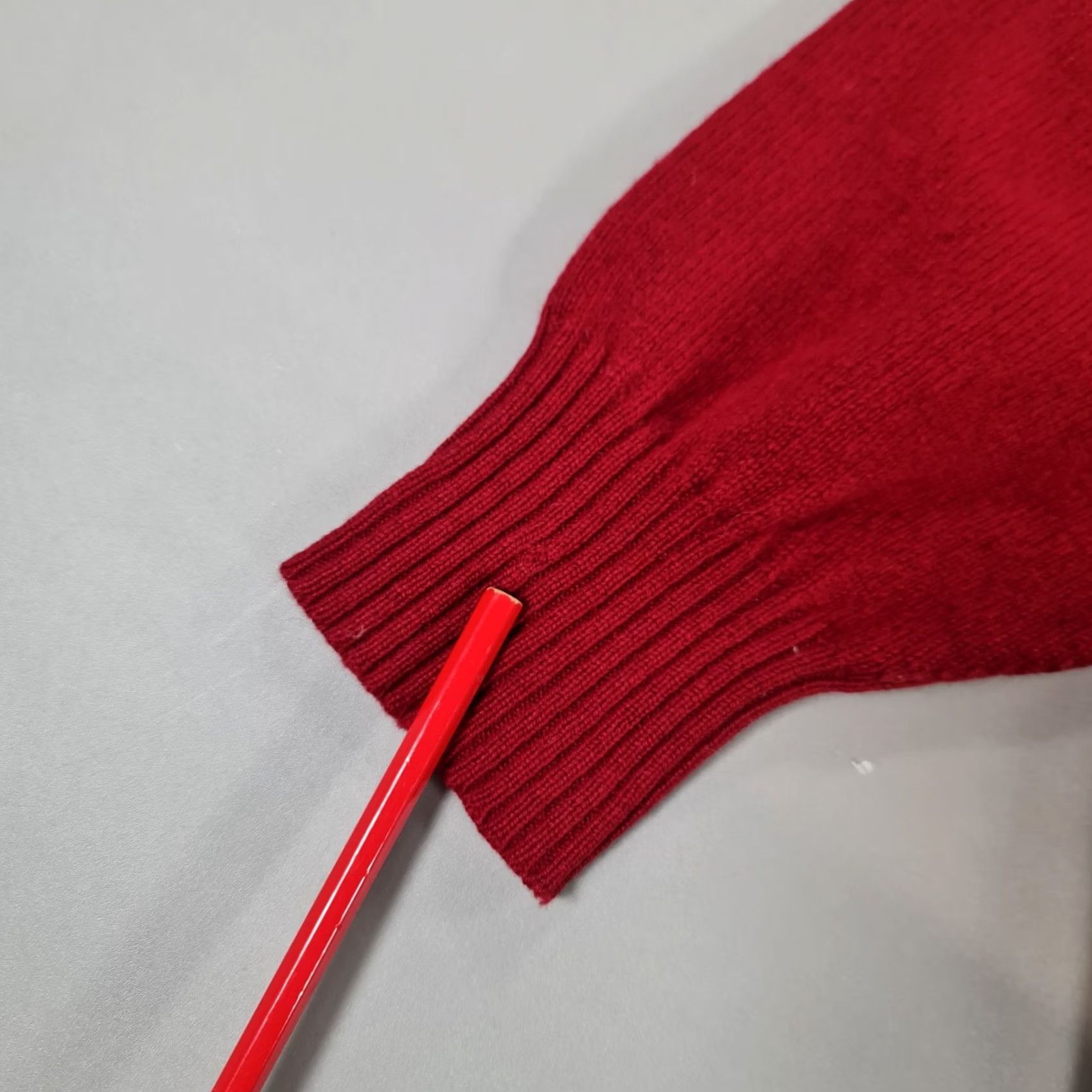 Harrods Harrods McGeorge Jumper Red 40 Diamond 100% Cashmere Knit Pullover Womens M Vintage N/A Size M / US 6-8 / IT 42-44 - 6 Thumbnail