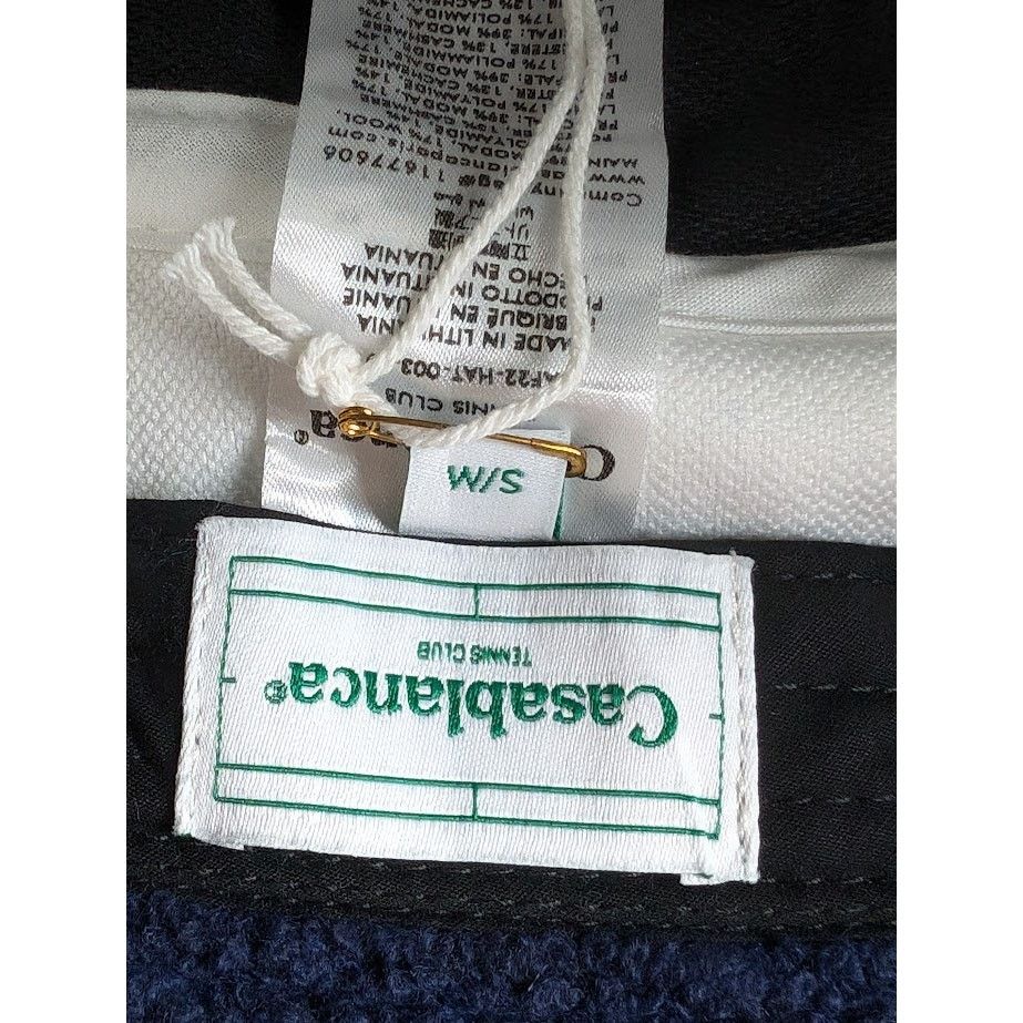 Casablanca o1rshd1 Size: S/M Cashmere Terry Caza Embroidered Terry Size ONE SIZE - 16 Thumbnail