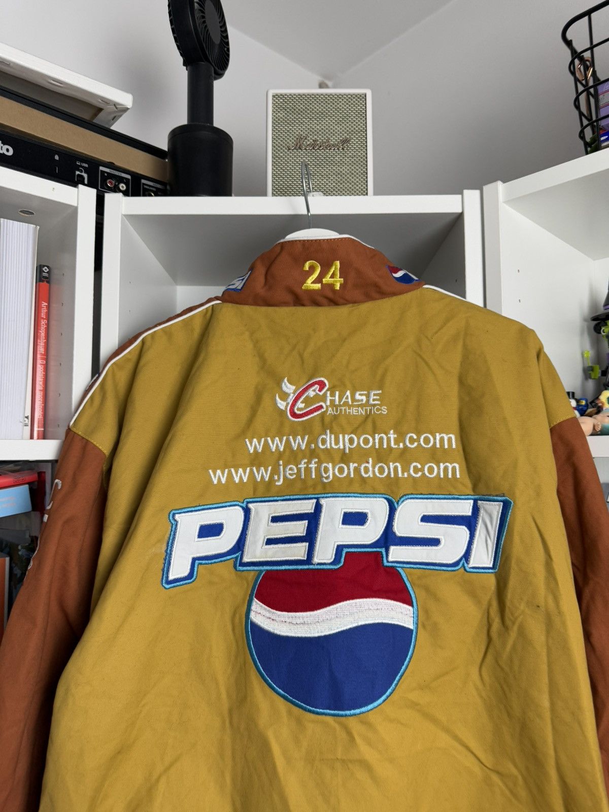 NASCAR Vintage 90s Nascar by JH Design moto racing biker jacket Size US M / EU 48-50 / 2 - 7 Thumbnail