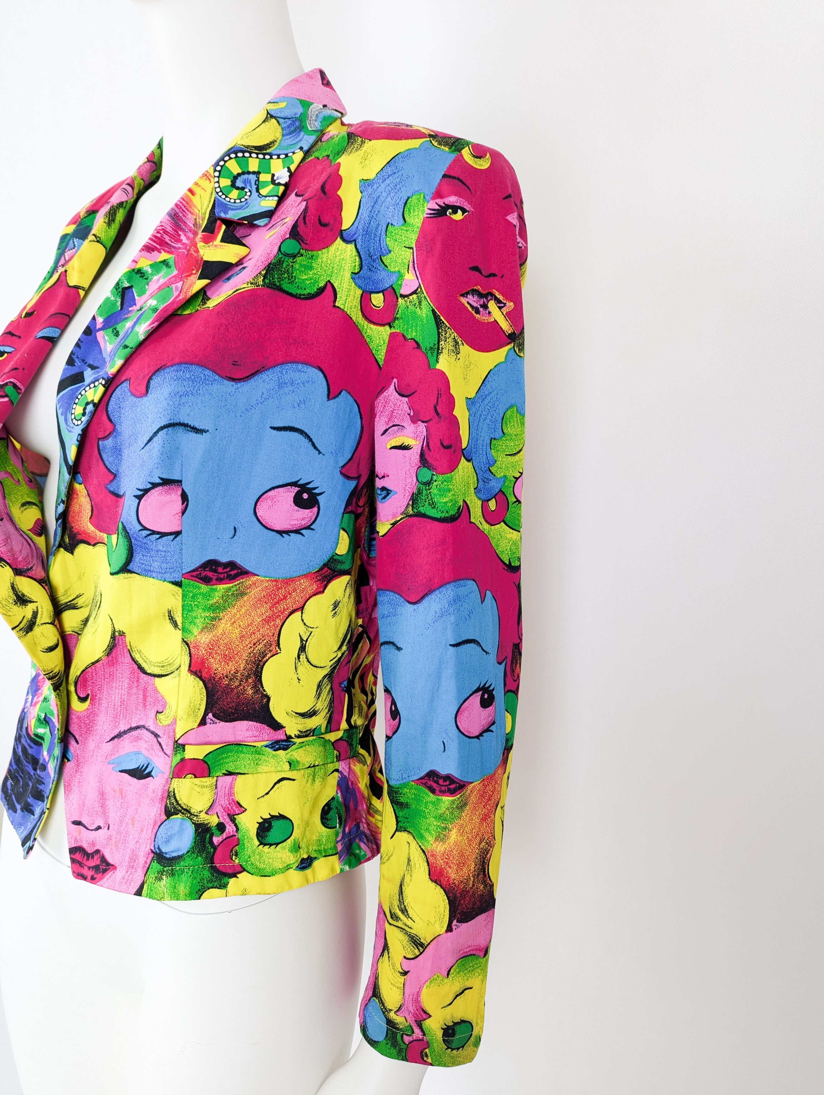 Versace Jeans Couture Versace Jeans Couture Betty Boop Marilynn Monroe jacket Size M / US 6-8 / IT 42-44 - 4 Thumbnail