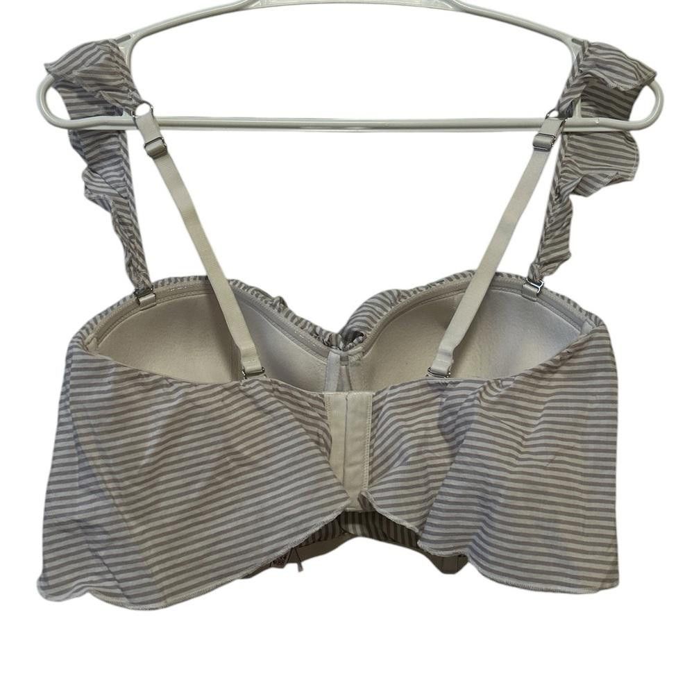 Designer Victoria's Secret Striped Bralette Size M / US 6-8 / IT 42-44 - 2 Thumbnail