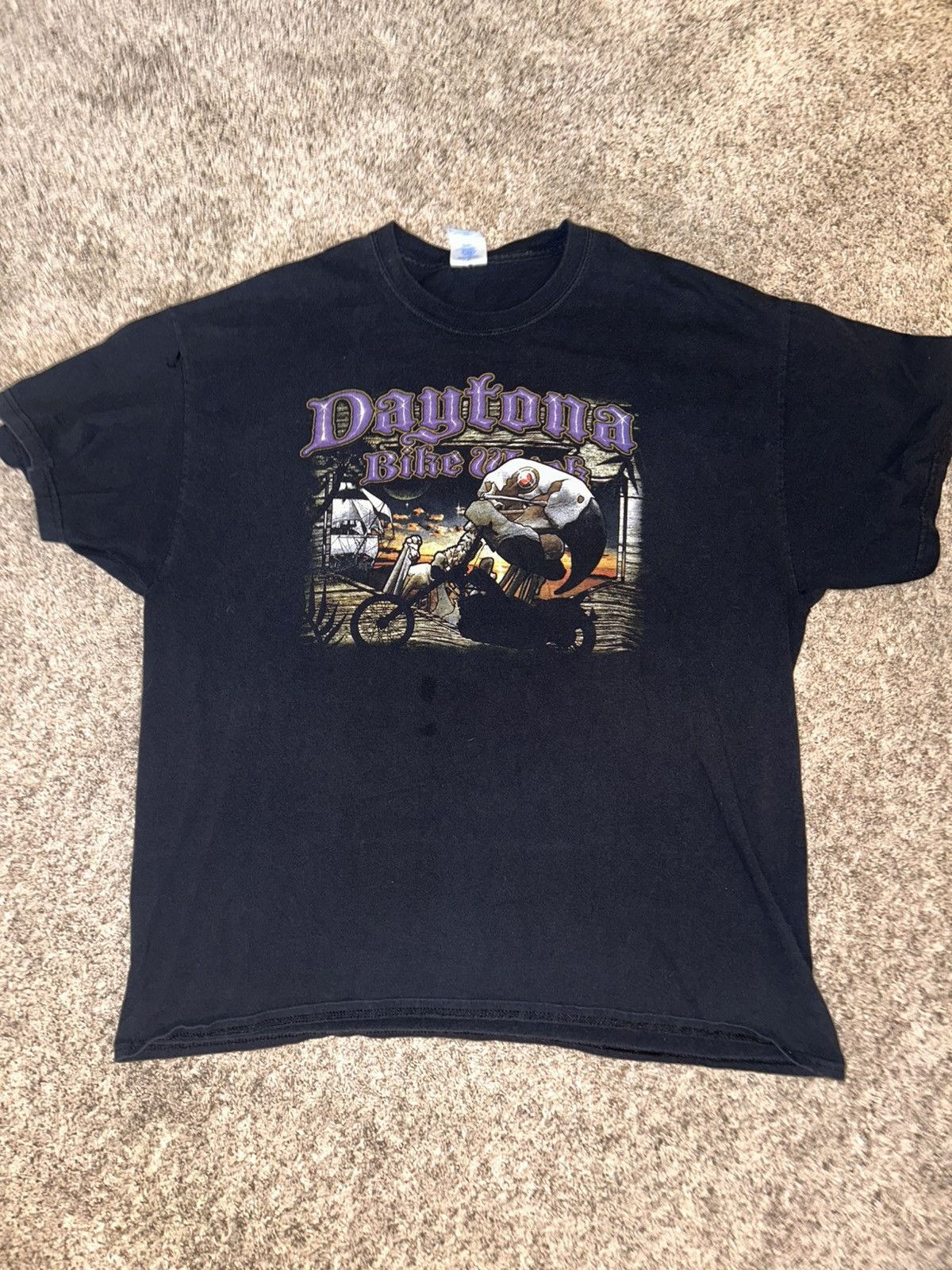 Vintage Daytona Bike Week Vintage Tee Size US XL / EU 56 / 4 - 2 Thumbnail