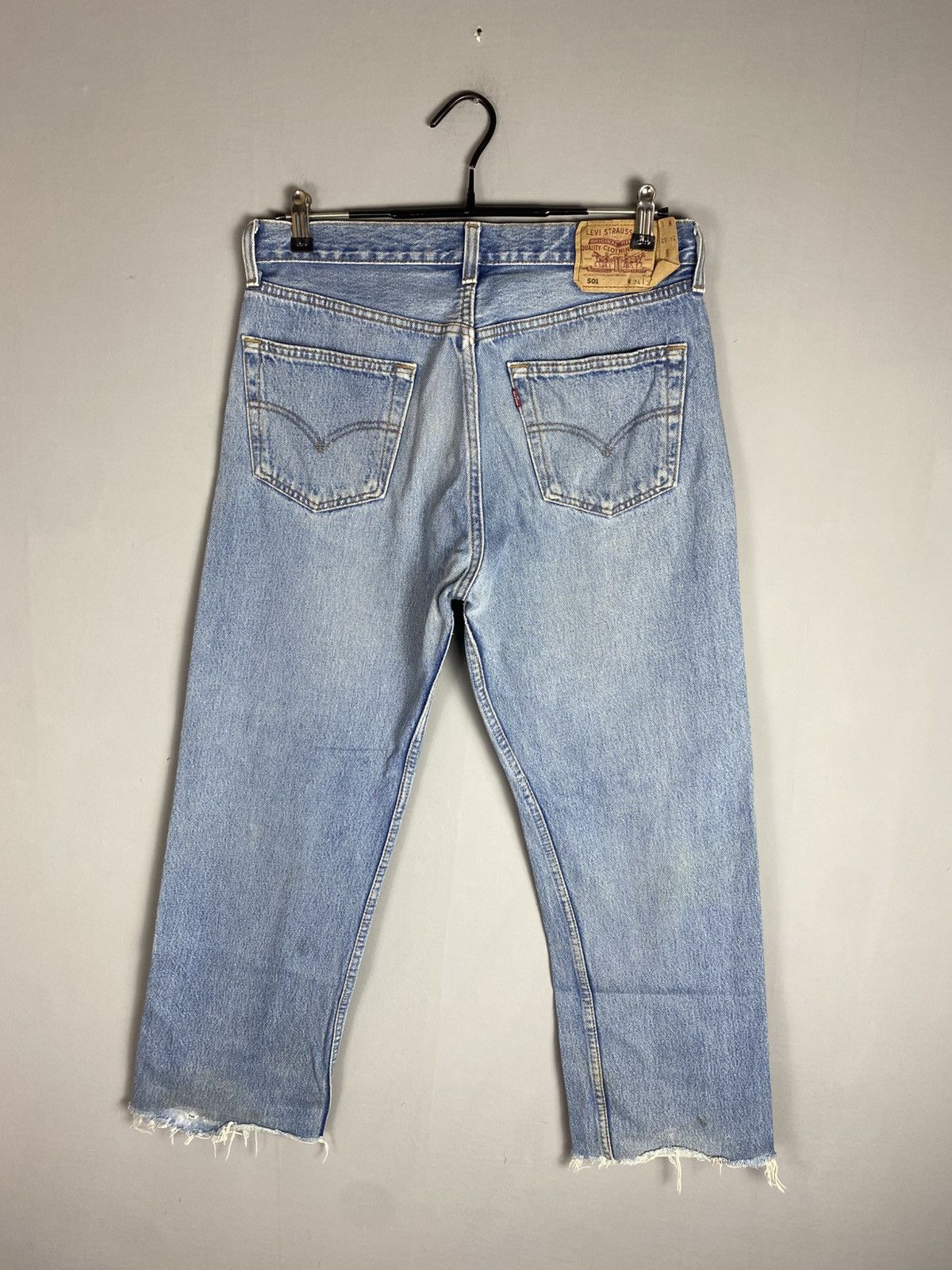 Levi's Vintage 90s Levi’s 501 jeans denim Size US 34 / EU 50 - 1 Thumbnail