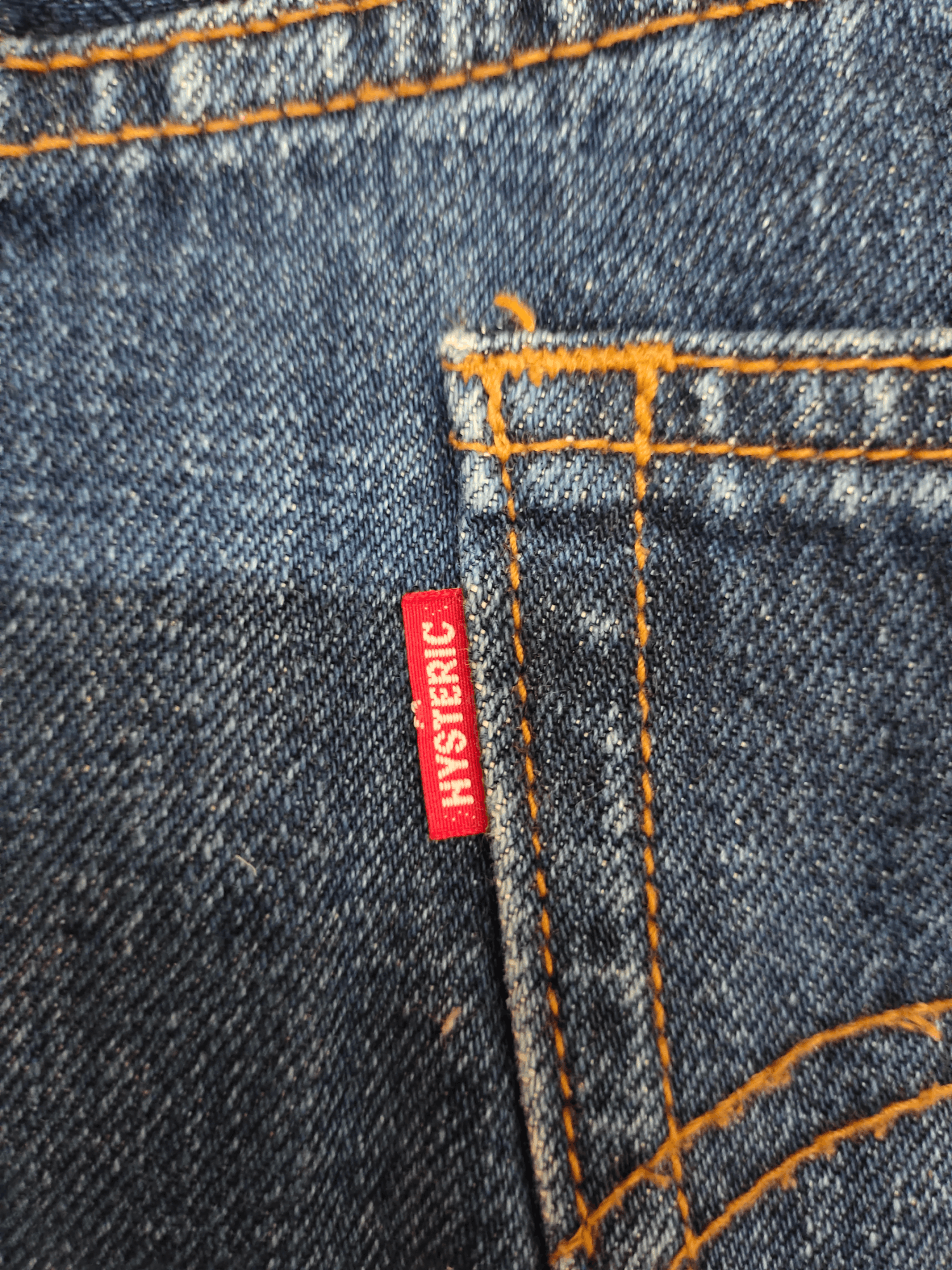 Hysteric Glamour Vintage 90s Hysteric Glamour Patchwork Denim Skirt Size 30" / US 8 / IT 44 - 14 Thumbnail