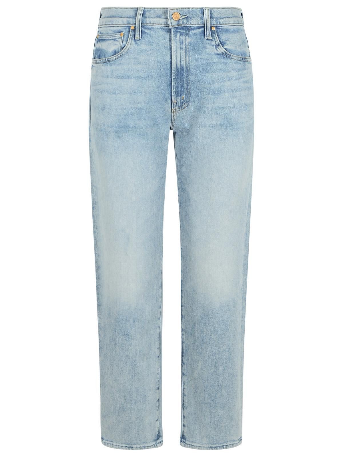 MOTHER MOTHER 'The Ditcher' Light Blue Denim Jeans Size 26" / US 2 / IT 38 - 1 Thumbnail