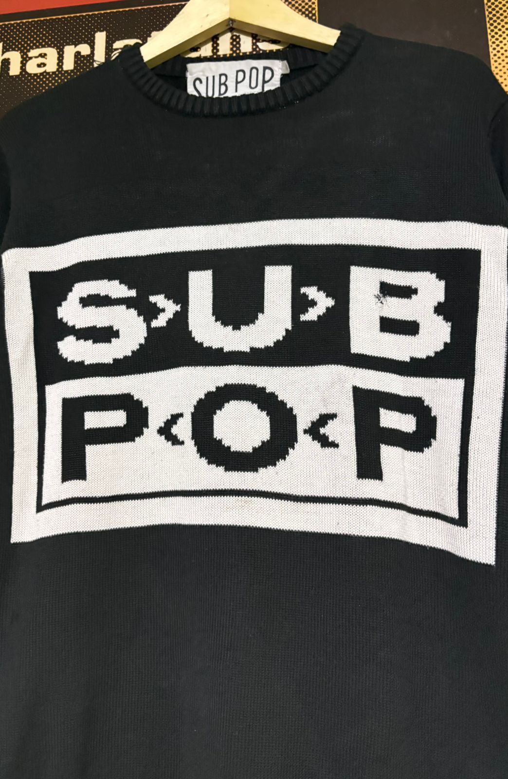Band Tees Vintage Y2K SUB POP Knitwear,Grunge,Nirvana Size US M / EU 48-50 / 2 - 6 Thumbnail