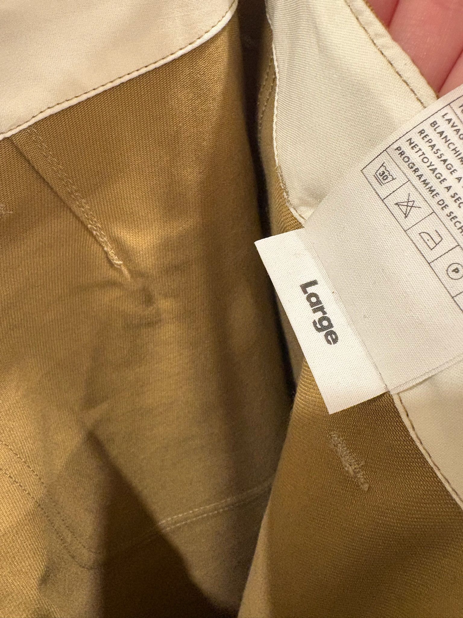 Dover Street Market Jijibaba Cotton Fatigue Trousers - Size L - Tobacco Size US 34 / EU 50 - 5 Thumbnail
