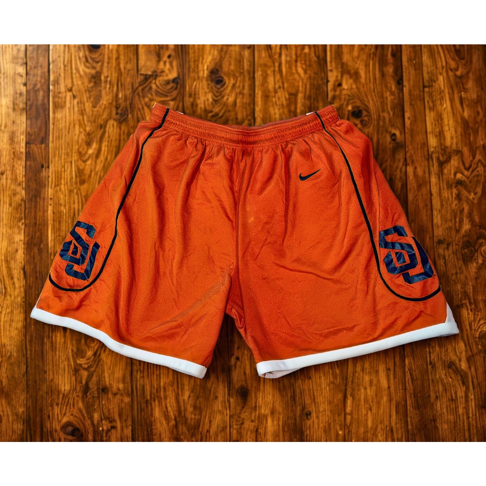 Syracuse University Orange Nike Issued Basketball Shorts