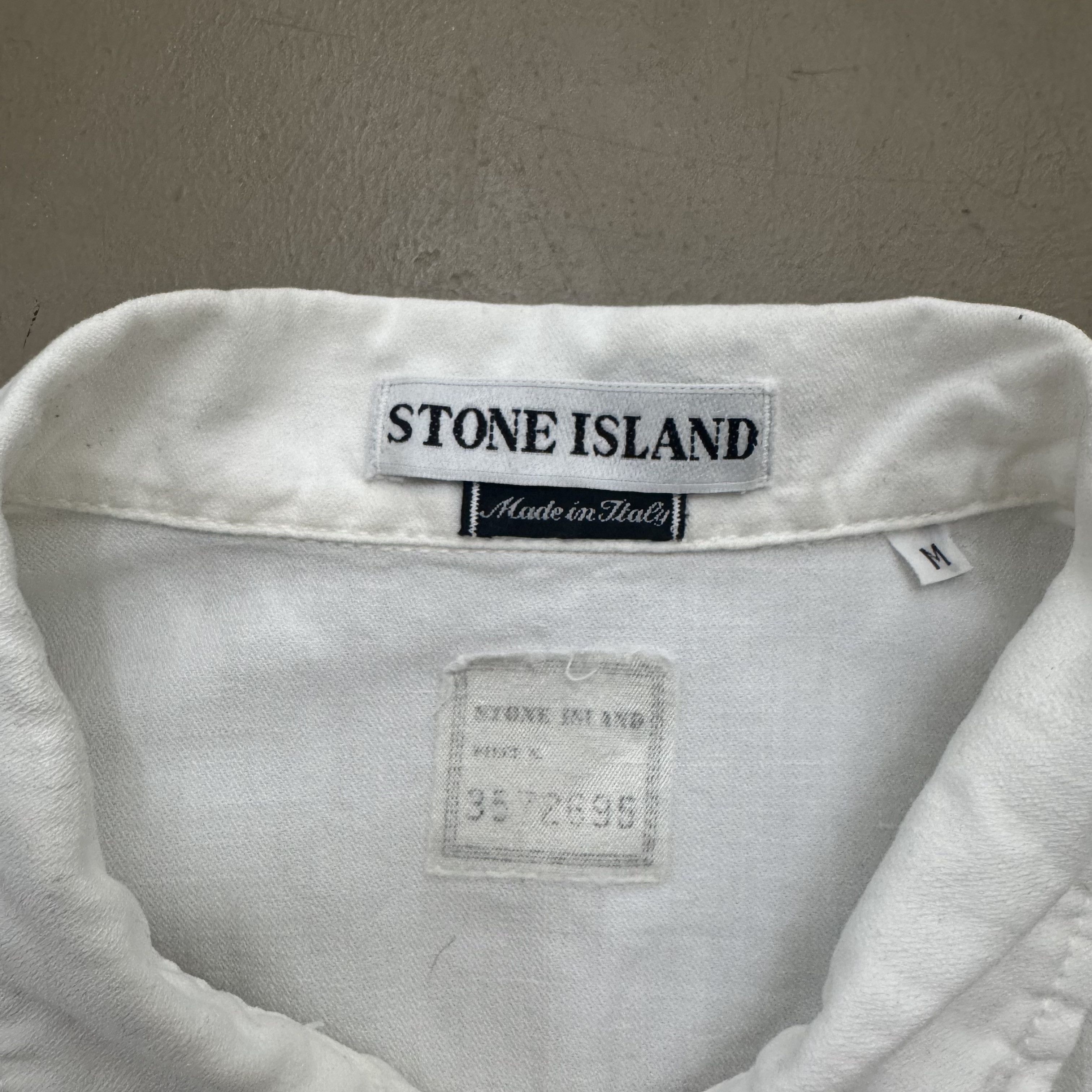 Massimo Osti × Stone Island × Vintage VTG 80s Stone Island Marina Fatigue Flax Jacket Swiss Tab Size US M / EU 48-50 / 2 - 4 Thumbnail
