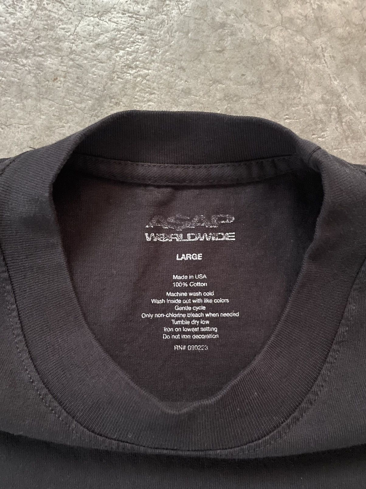 A$AP Rocky × AWGE Asap rocky Asap Worldwide tee Size US L / EU 52-54 / 3 - 4 Thumbnail