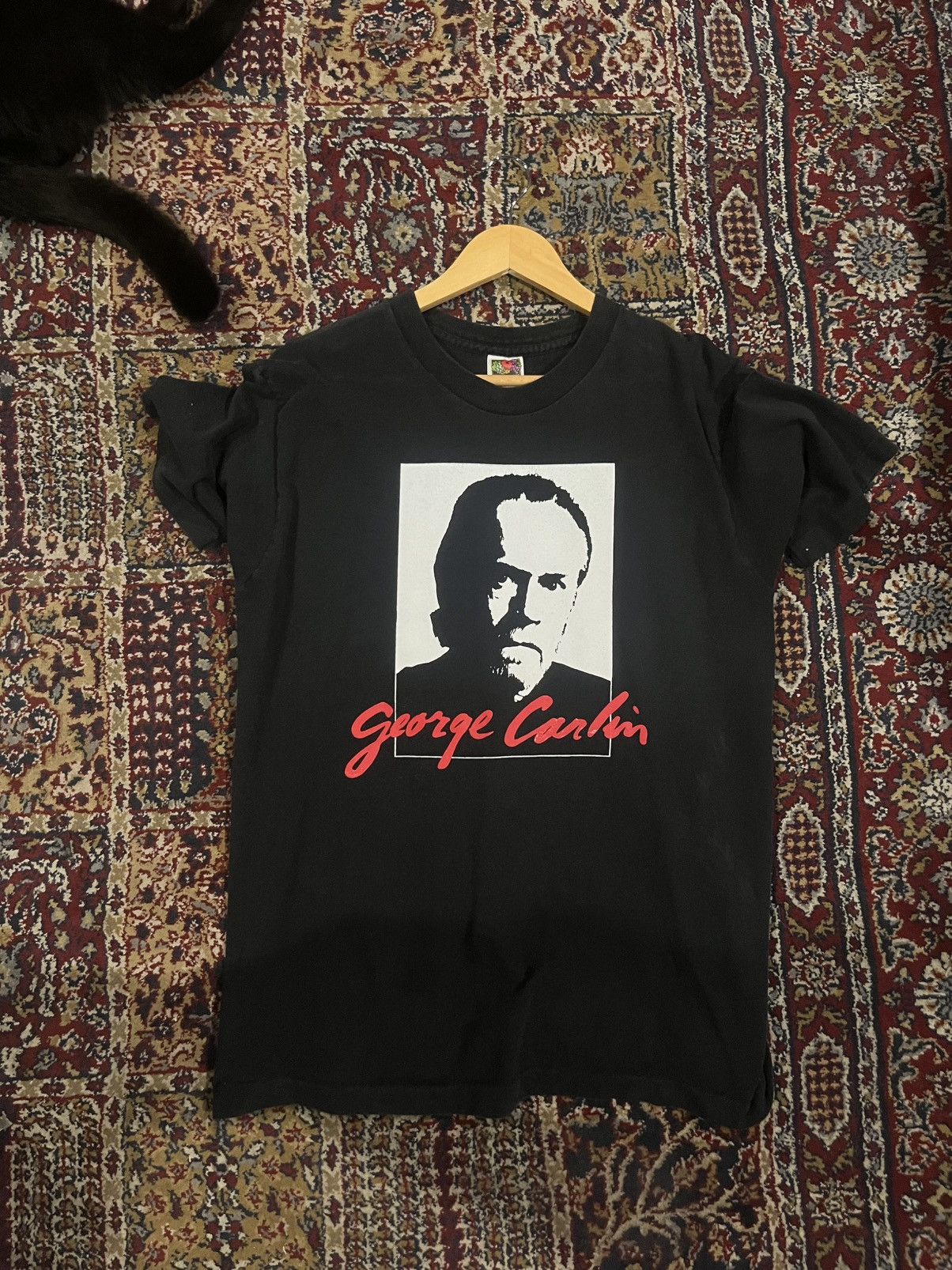 Fruit Of The Loom Vintage George Carlin Simon Says Shirt Size US L / EU 52-54 / 3 - 1 Thumbnail