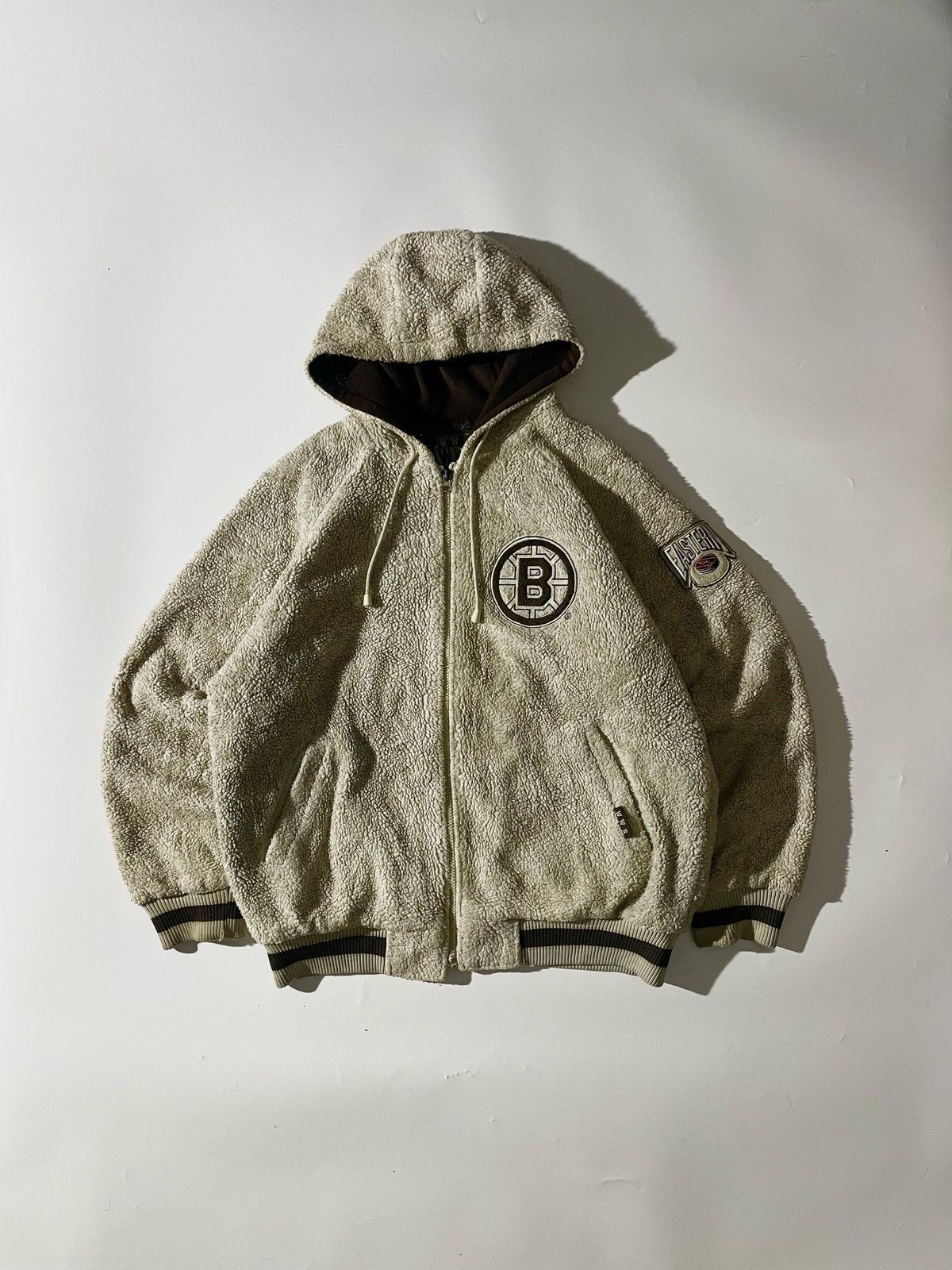 NHL × Vintage Vtg Boston Bruins by WWS NHL Size US XL / EU 56 / 4 - 1 Thumbnail