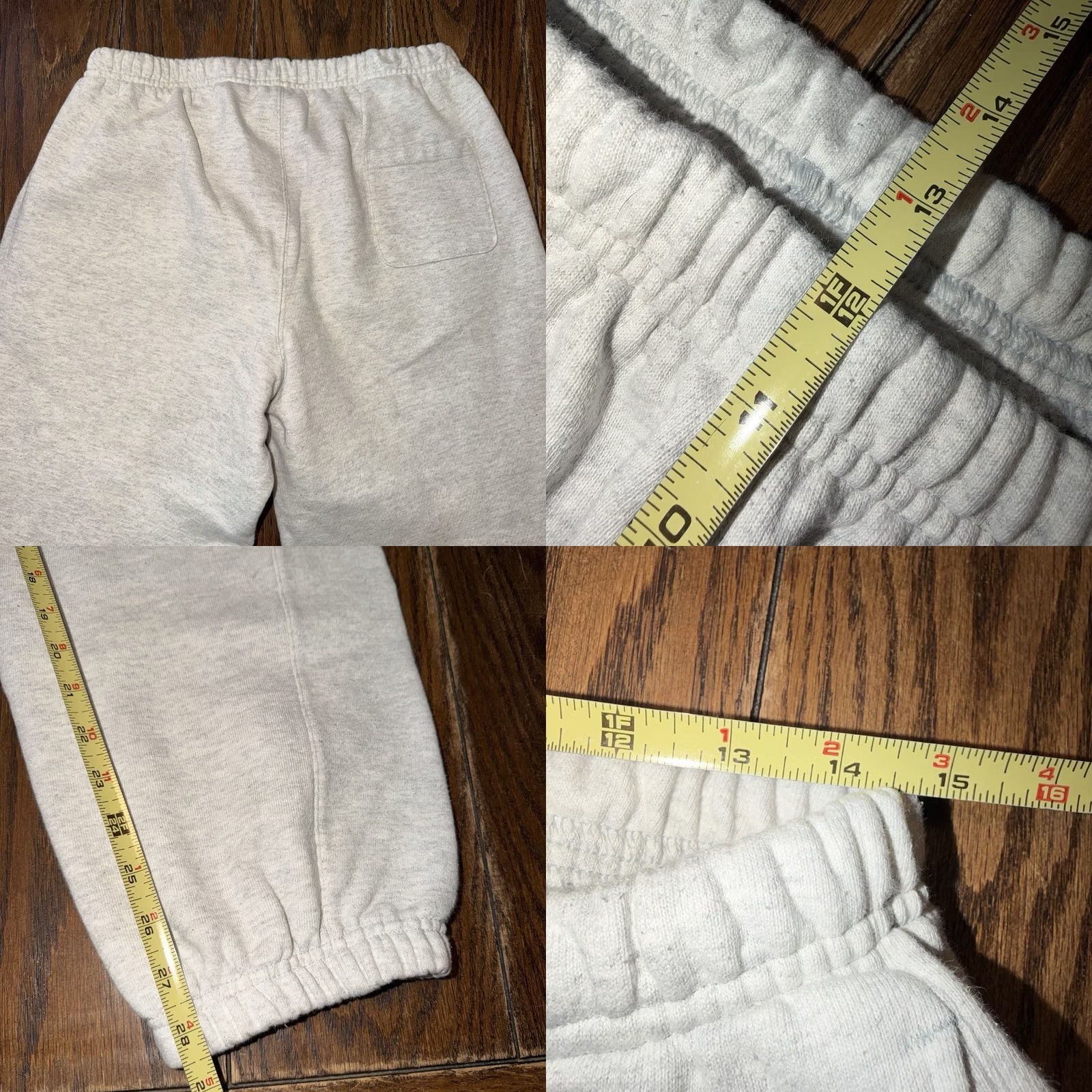 Champion VINTAGE Champion Reverse Weave Mens Grey Y2K Sweatpants Large Size Regular Pants Grey Size US 33 - 8 Thumbnail