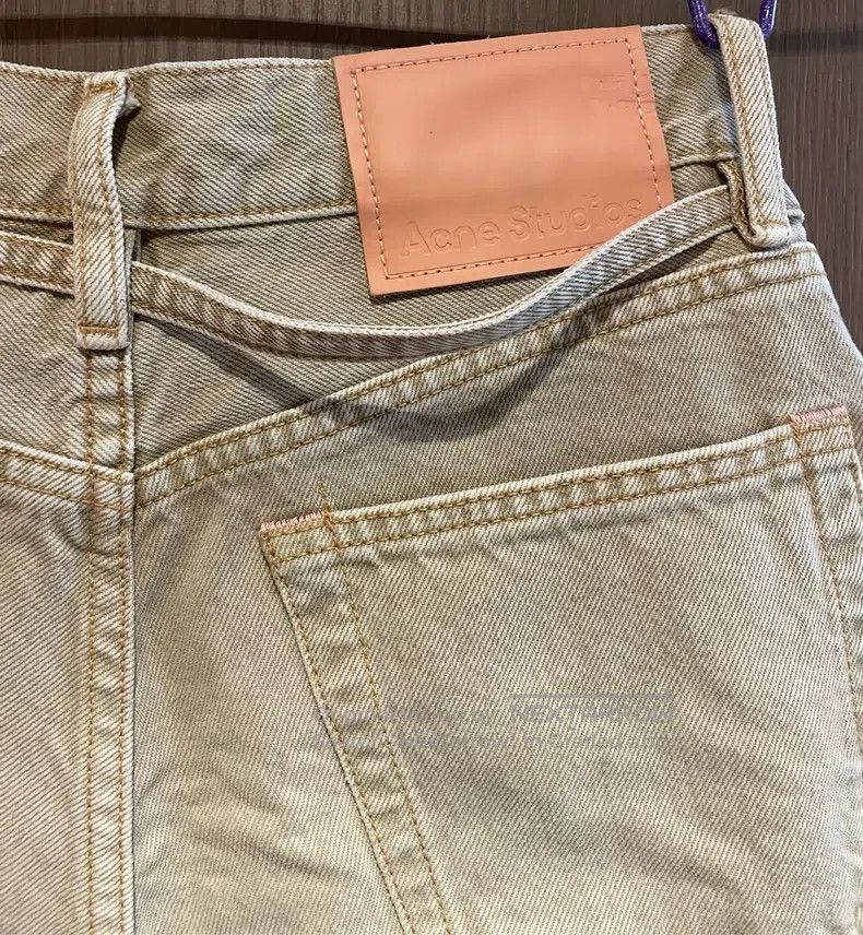 Acne Studios Acne Studios Distressed Wash Khaki Jeans Size 25" / US 0 / IT 36 - 4 Thumbnail