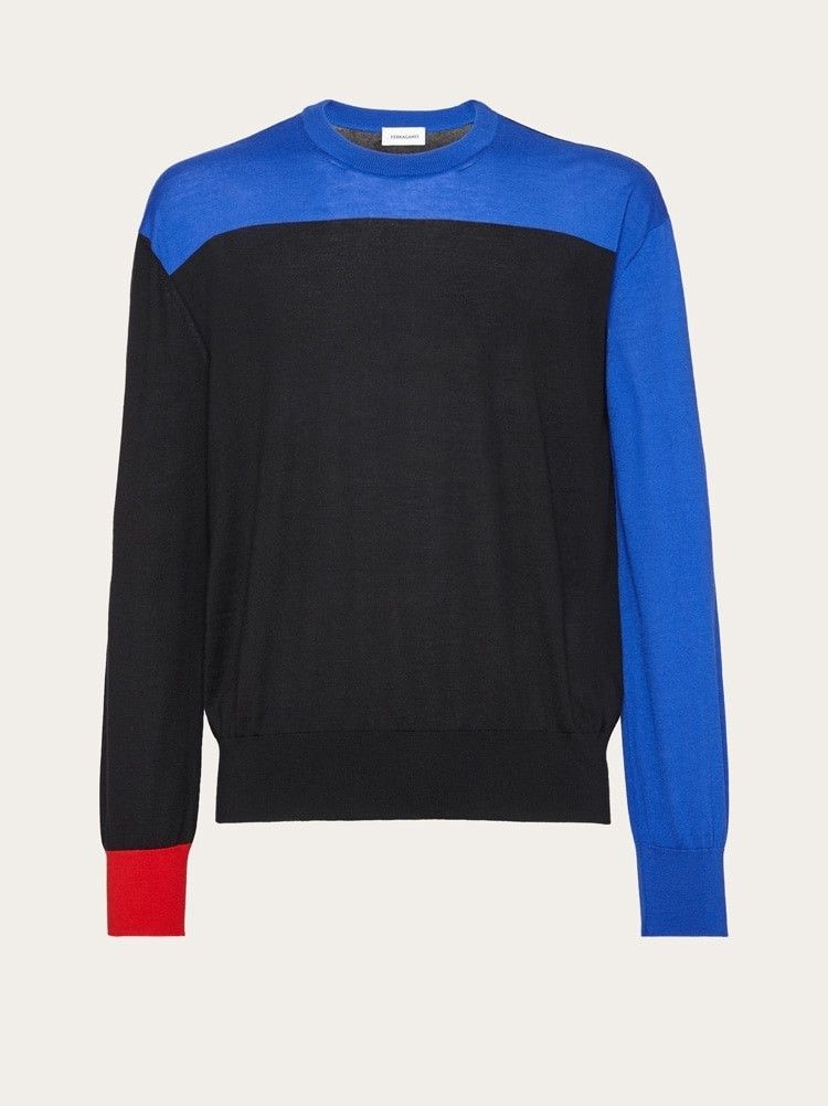 Salvatore Ferragamo o1s1rm1224 Sweater in Multicolor Size US M / EU 48-50 / 2 - 1 Thumbnail