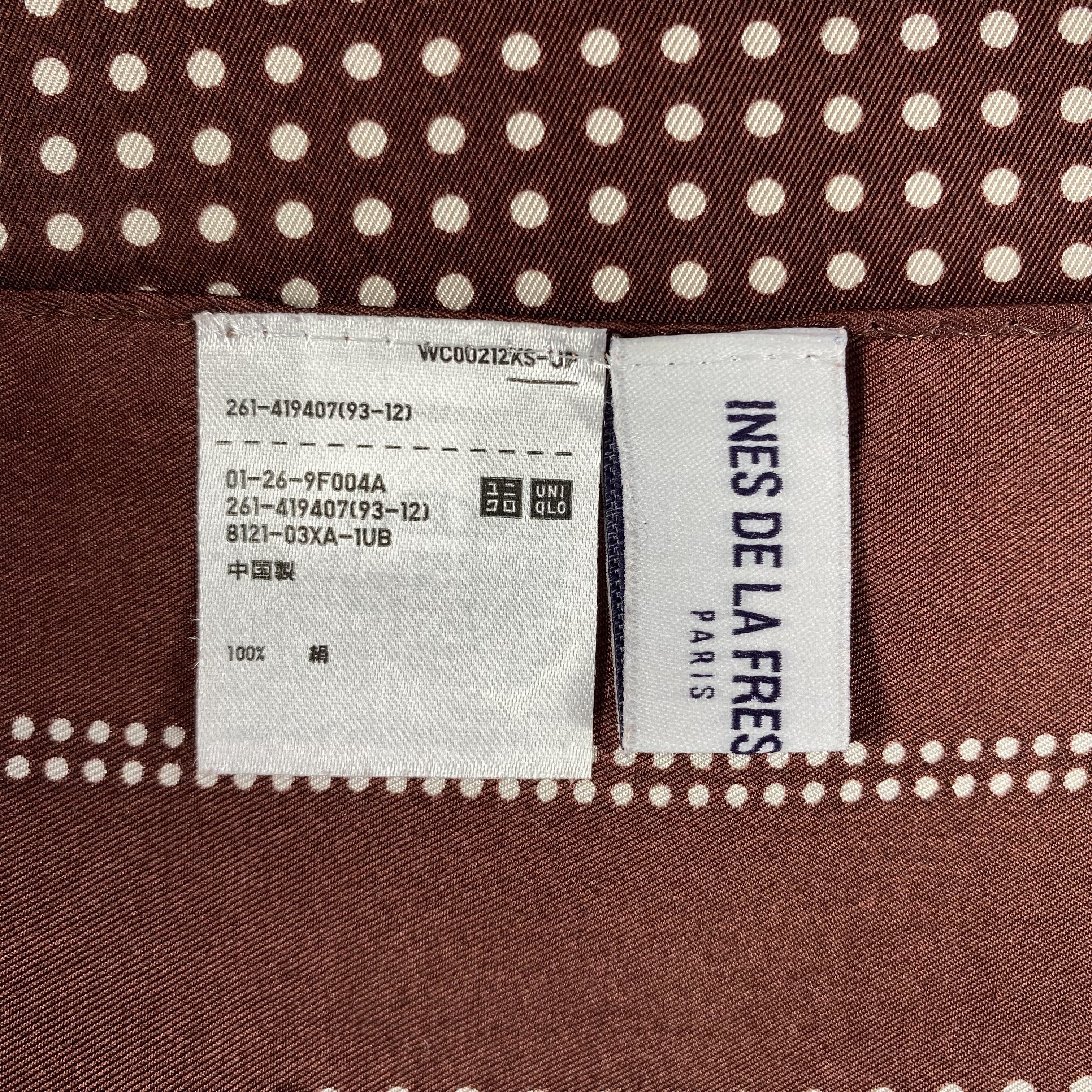Vintage Ines De La Fressange Handkerchief / Neckerchief-P1264 Size ONE SIZE - 5 Thumbnail