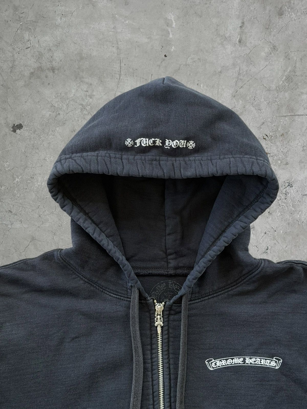 Chrome Hearts Chrome Hearts Thermal Lined Scroll Zip-up Size US L / EU 52-54 / 3 - 7 Thumbnail