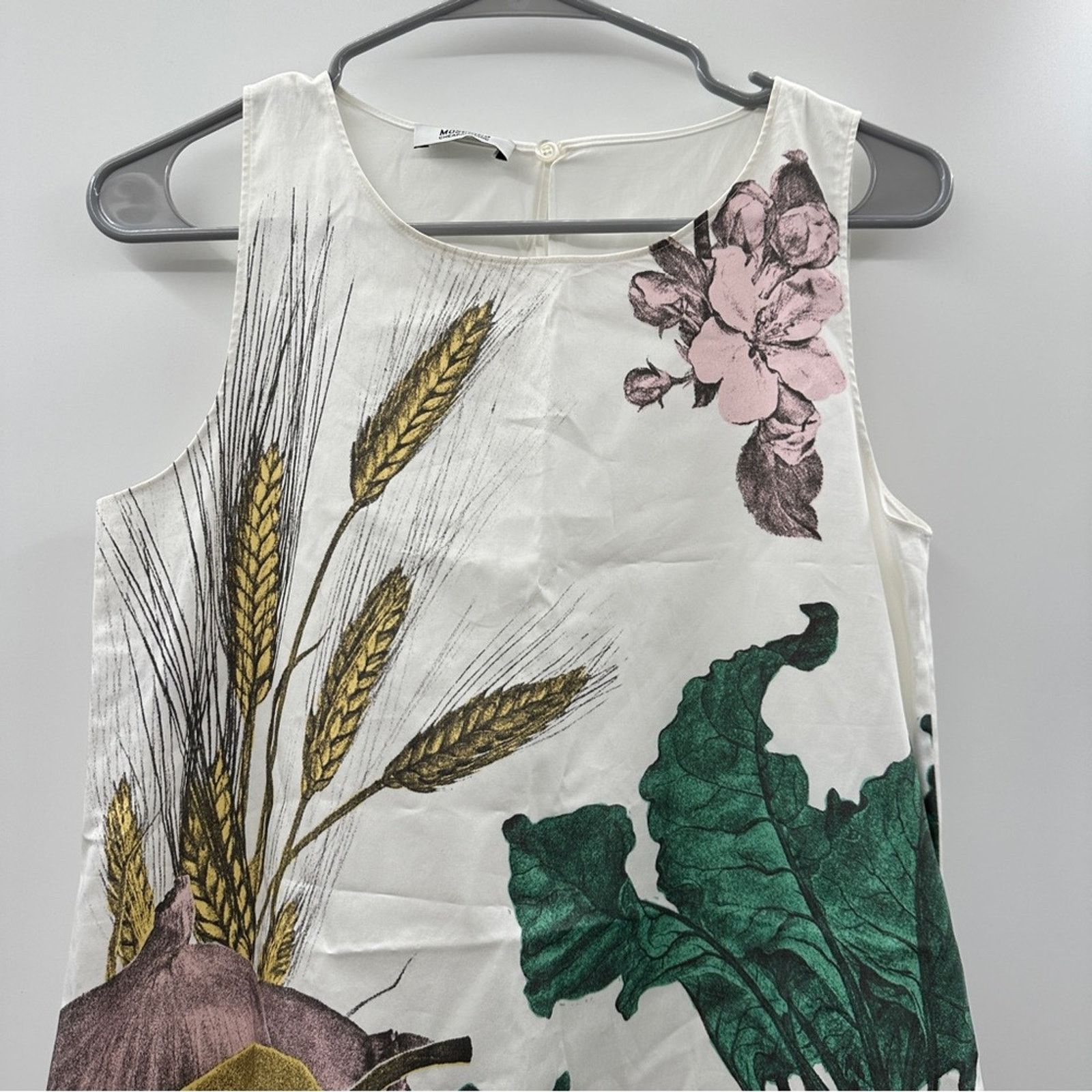 Moschino Vintage Moschino Cheap & Chic Vegetable Fruit Wheat Dress Size M / US 6-8 / IT 42-44 - 3 Thumbnail