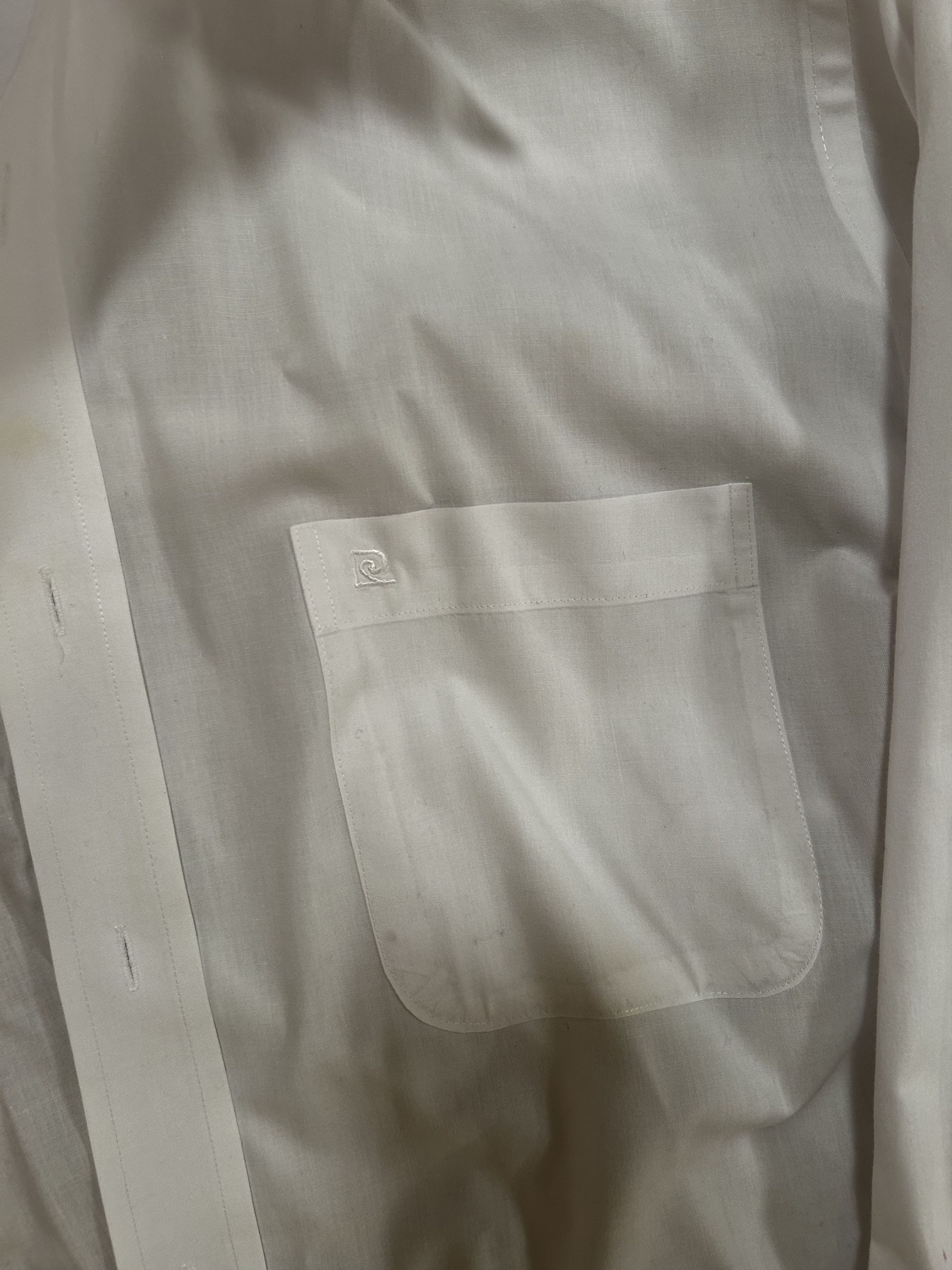 Pierre Cardin White Vintage Shirt Size US L / EU 52-54 / 3 - 3 Thumbnail