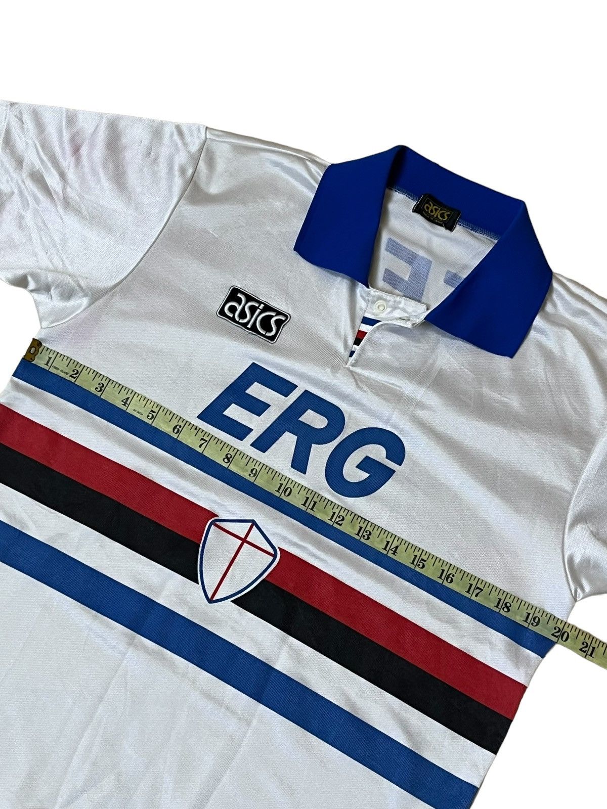 Vintage RARE🔥VINTAGE 90s SAMPDORIA 92-93 by ASICS AWAY JERSEY Size US M / EU 48-50 / 2 - 8 Thumbnail