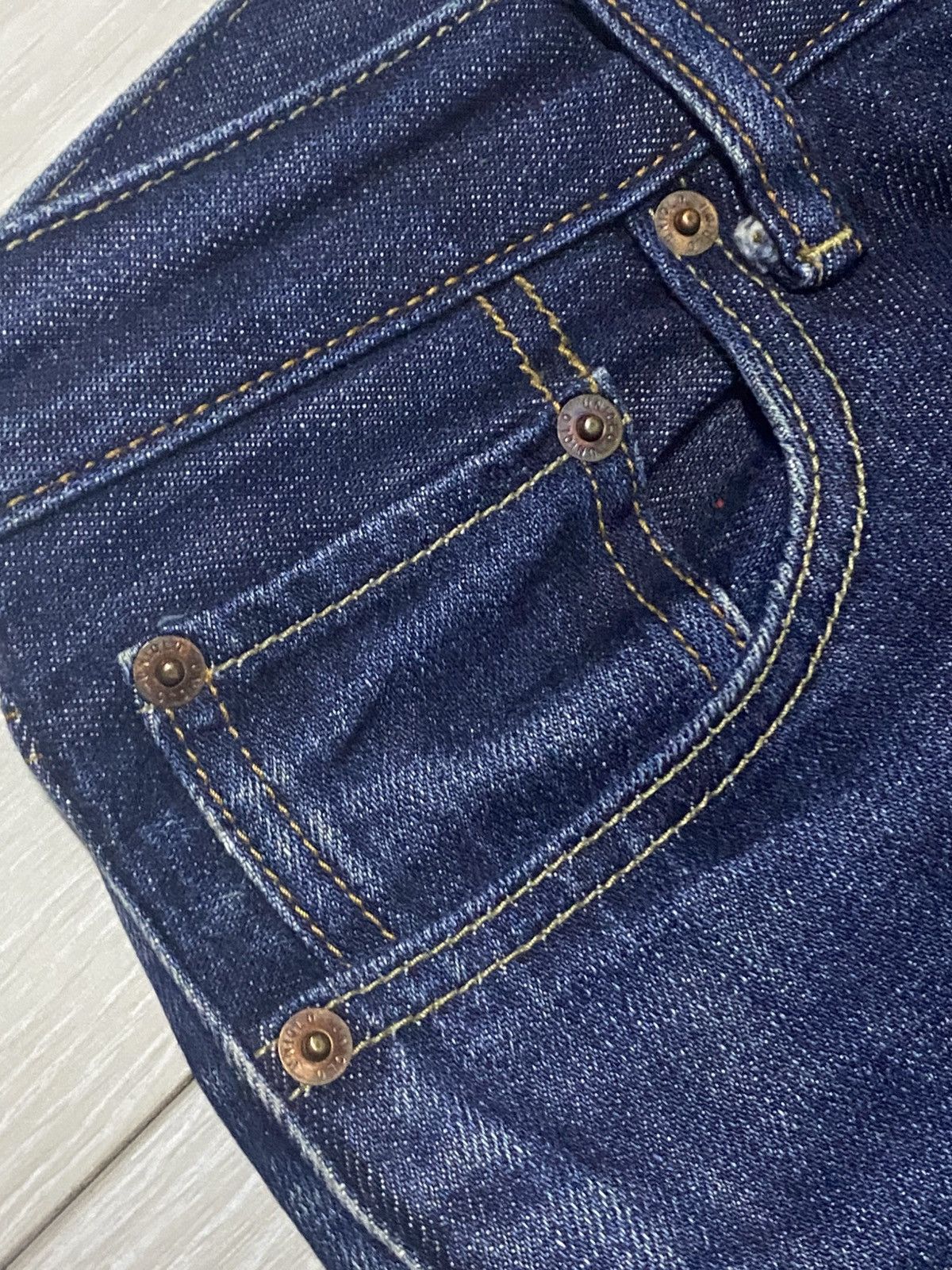 Uniqlo Vintage Japanese Brand Uniqlo Loose Distressed Jeans Size US 30 / EU 46 - 7 Thumbnail