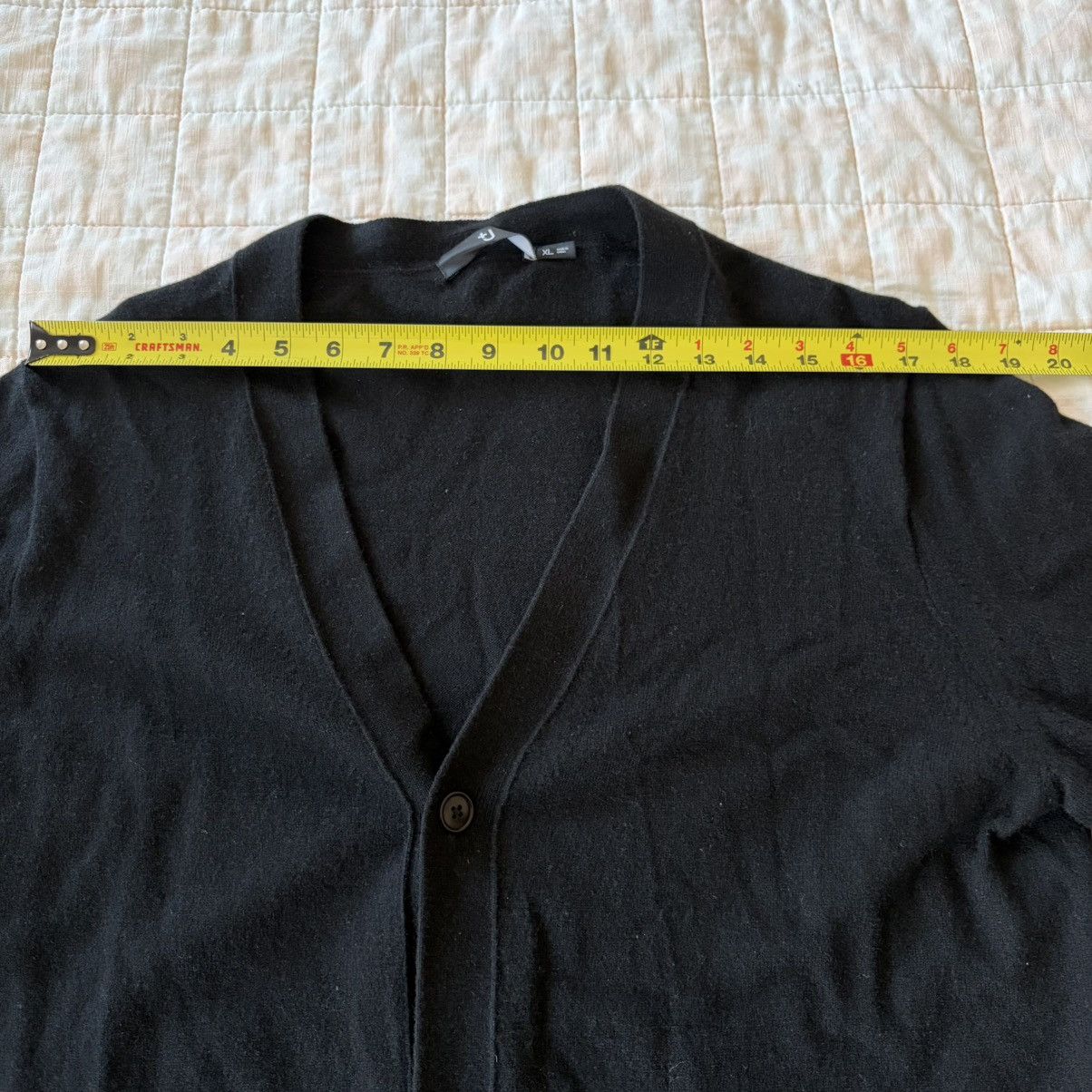 Jil Sander × Uniqlo Uniqlo +J Jil Sander Merino Blend Cardigan Black XL Size US XL / EU 56 / 4 - 6 Thumbnail
