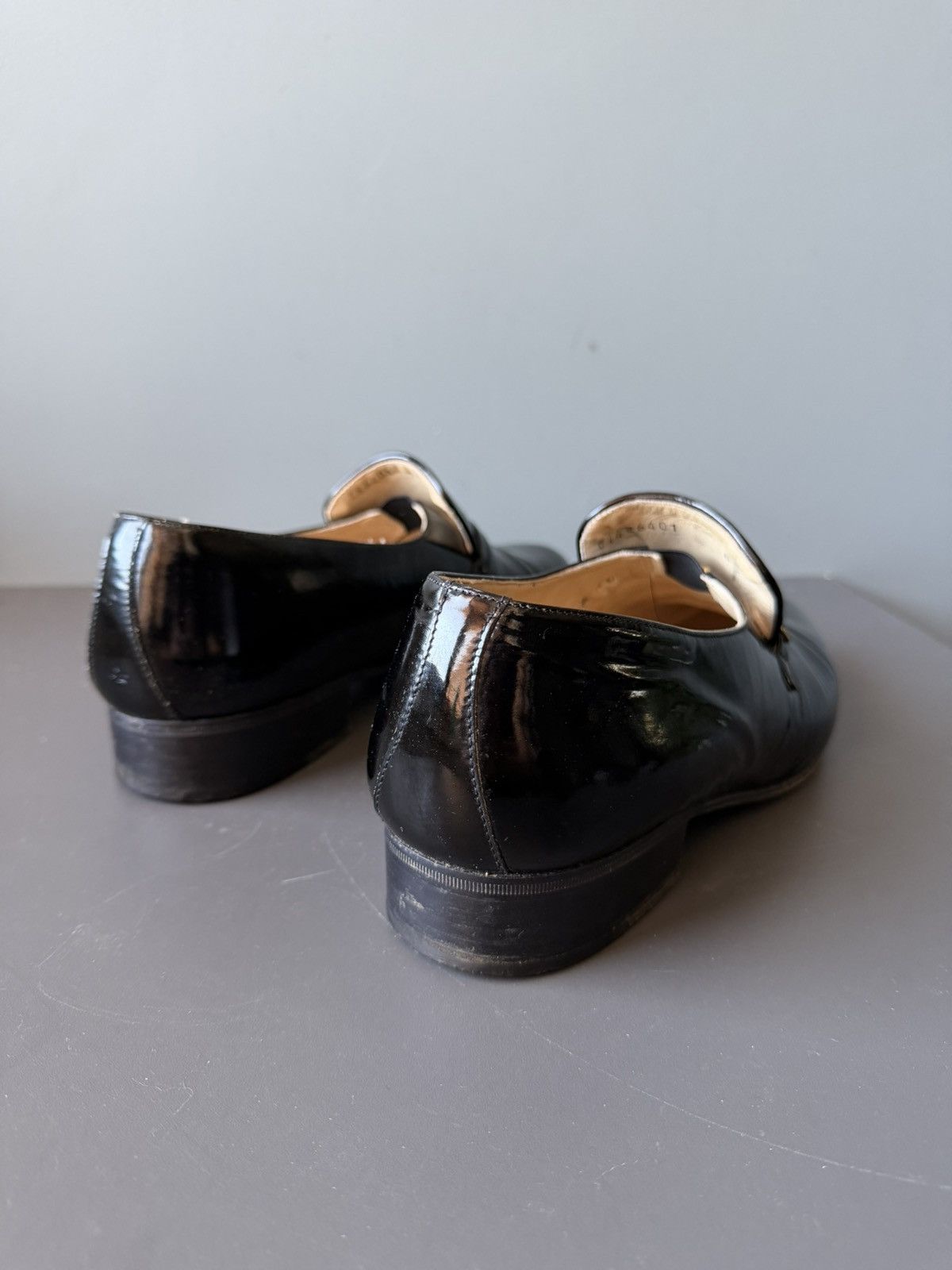 Bally Bally Patent Leather Monk Strap Shoes Classic Formal Size US 8 / EU 41 - 6 Thumbnail