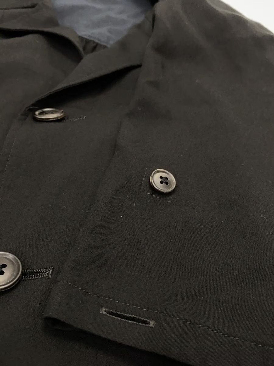 Yohji Yamamoto yohji yamamoto POUR HOMME Rayon/Black/Solid Coat Size US L / EU 52-54 / 3 - 8 Thumbnail