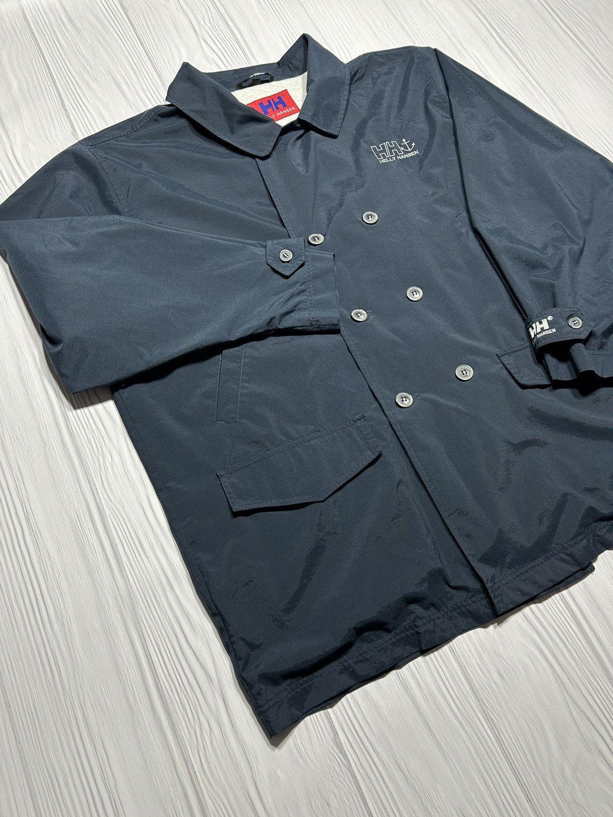 Helly Hansen × Vintage Vintage Helly Hansen Light Jacket Tranch Size US XL / EU 56 / 4 - 3 Thumbnail