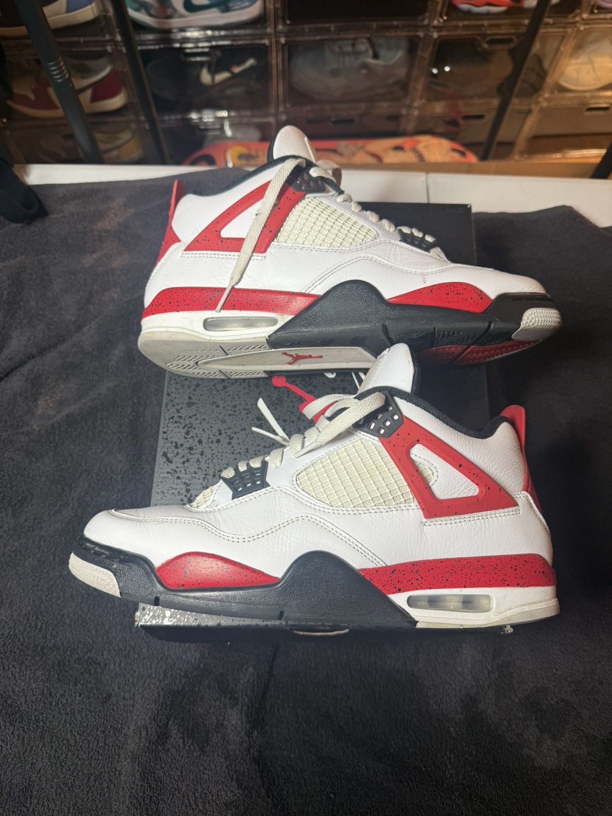 Jordan Brand Jordan 4 Red Cement Size US 10 / EU 43 - 1 Thumbnail
