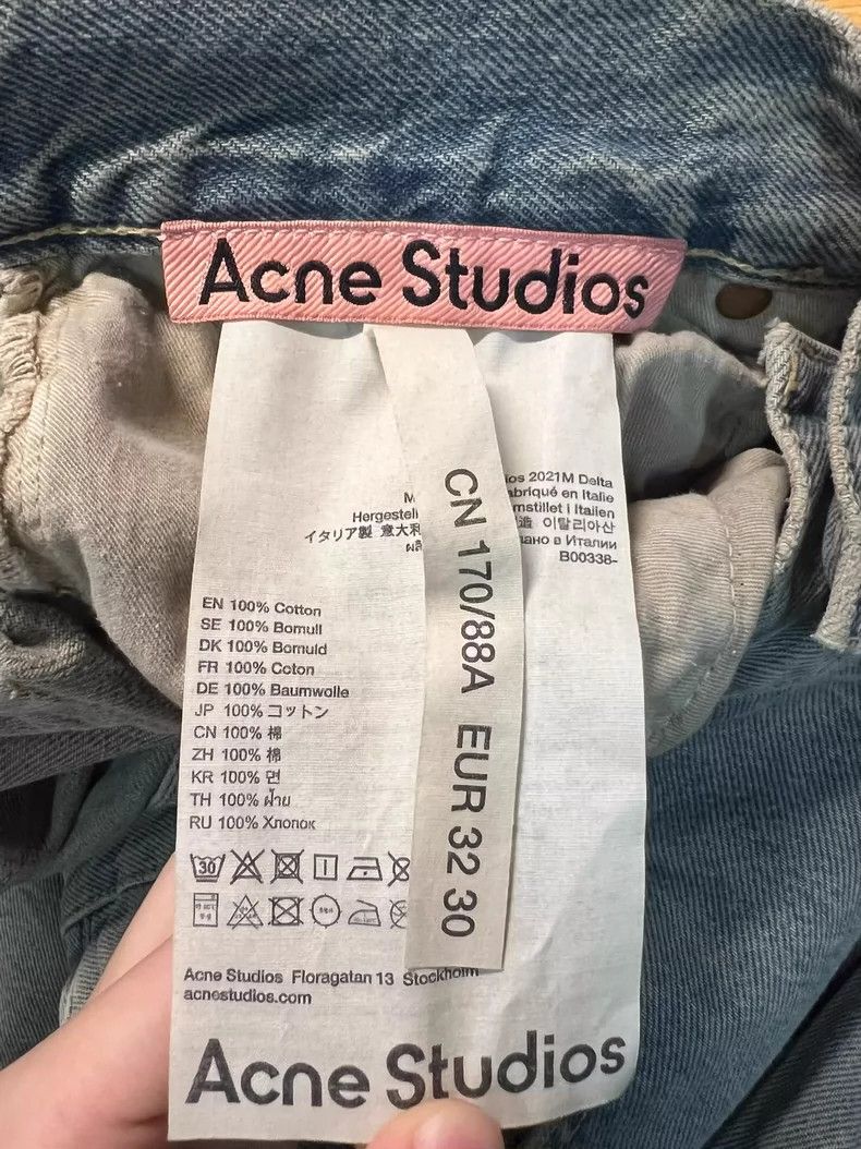 Acne Studios acne studios 2021m jeans 2503-Nextarrow Size US 30 / EU 46 - 1 Thumbnail